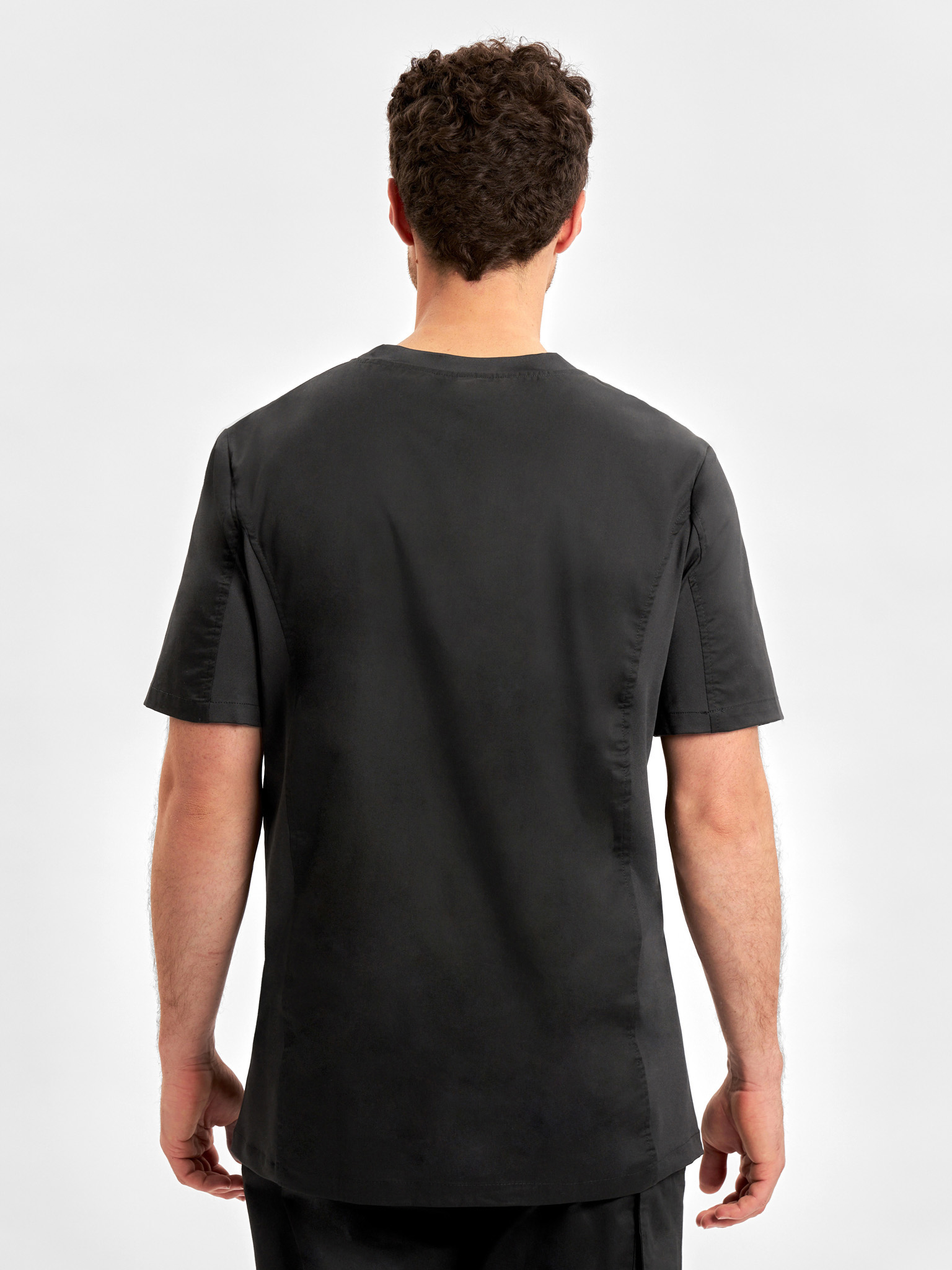 Mens Riley Stretch Scrub Top - Image 5
