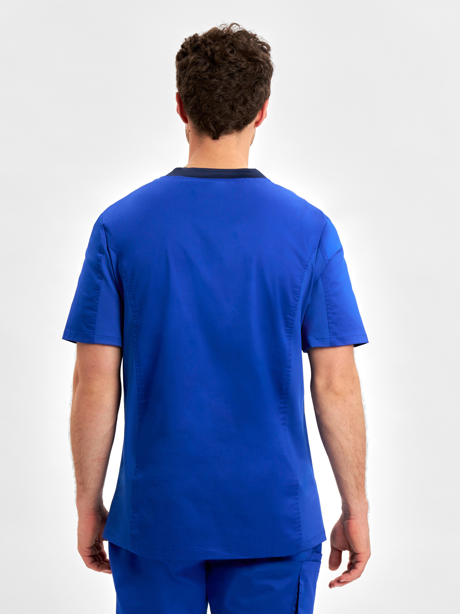 Mens Riley Stretch Scrub Top - Image 13