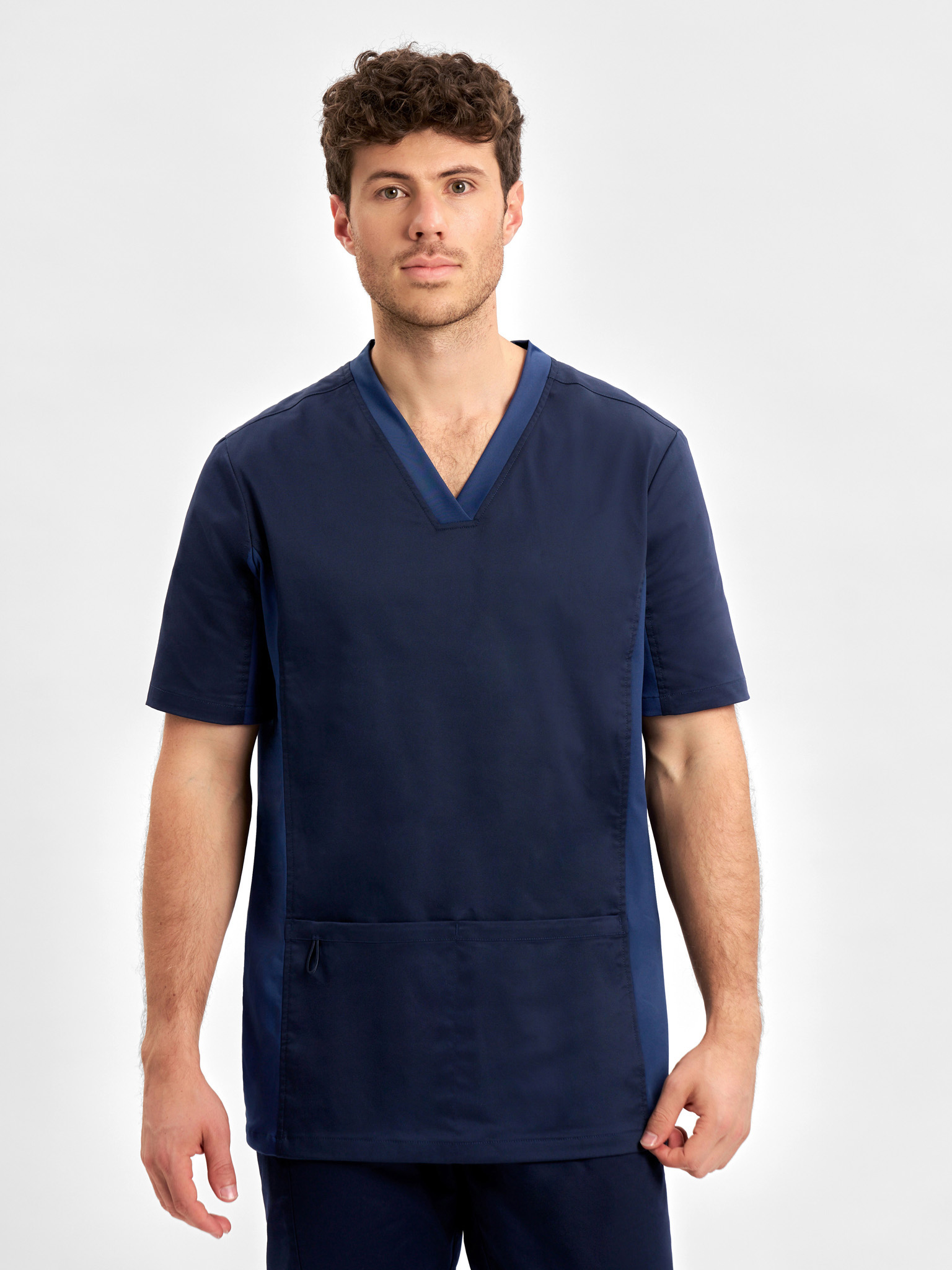 Mens Riley Stretch Scrub Top - Image 33