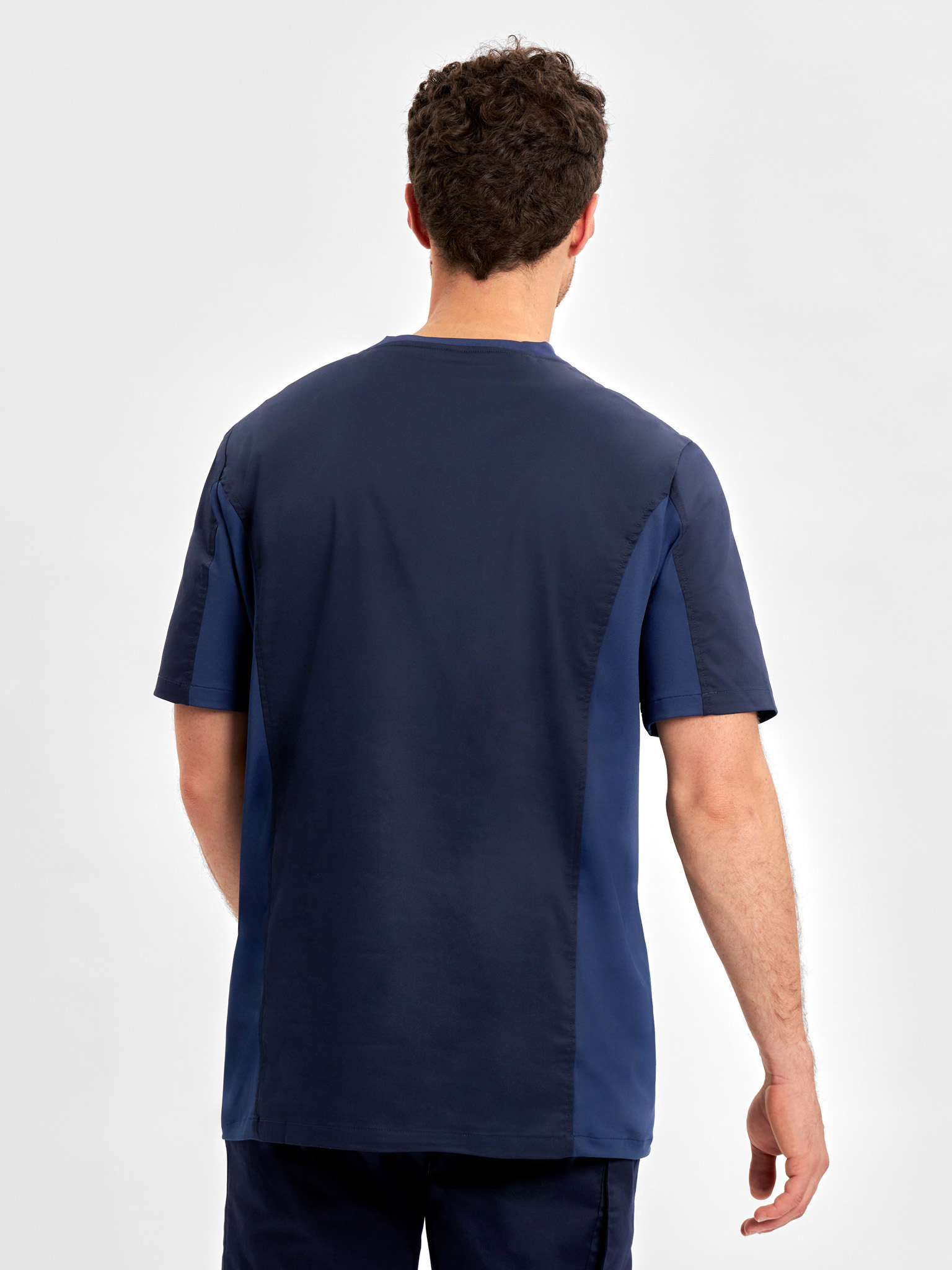 Mens Riley Stretch Scrub Top - Image 36