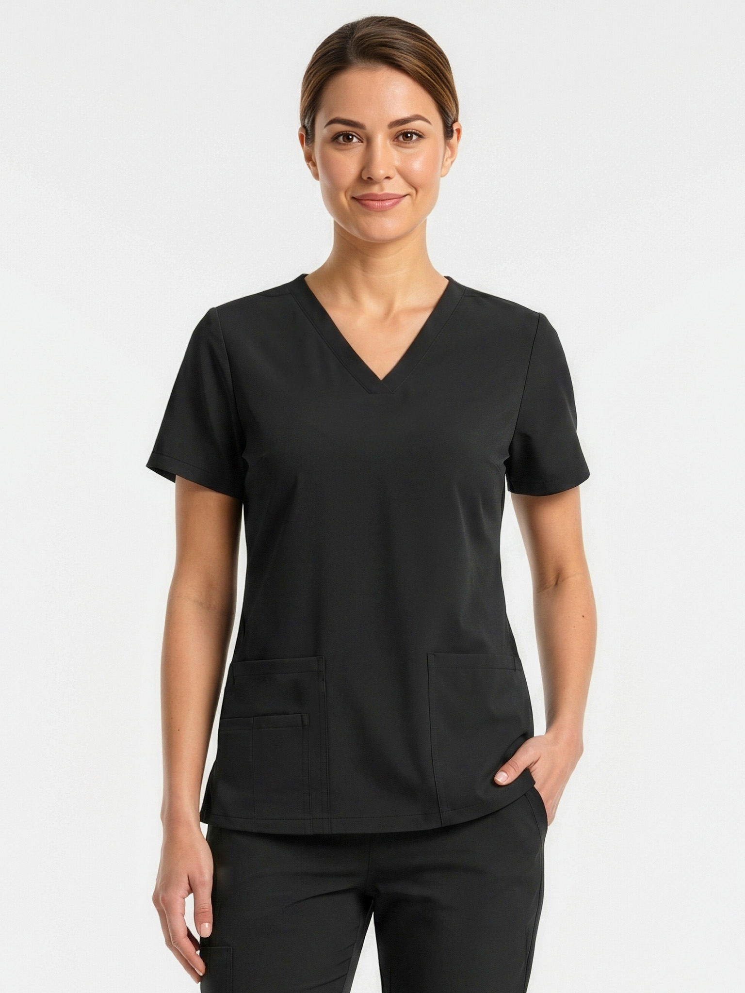 Womens Tokyo Scrub Top - Image 2