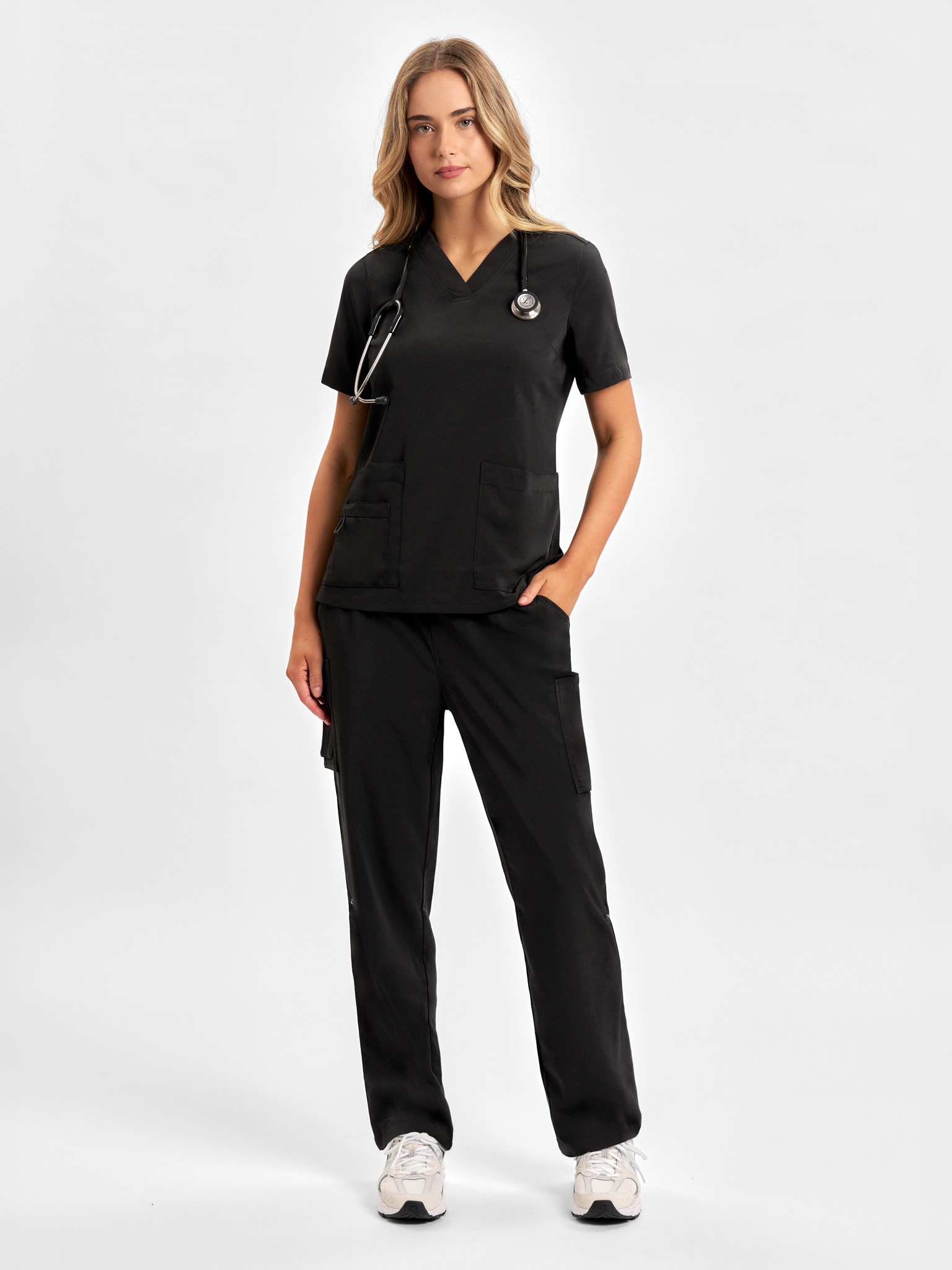 Womens Avery V-Neck Scrub Top - Image 31