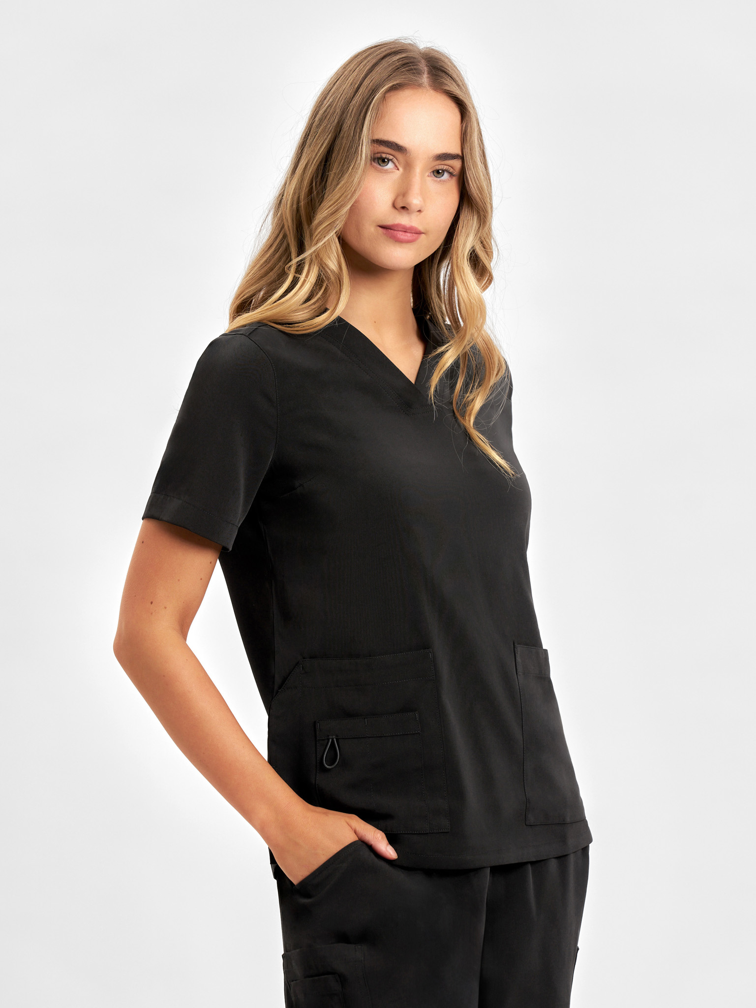 Womens Avery V-Neck Scrub Top - Image 32