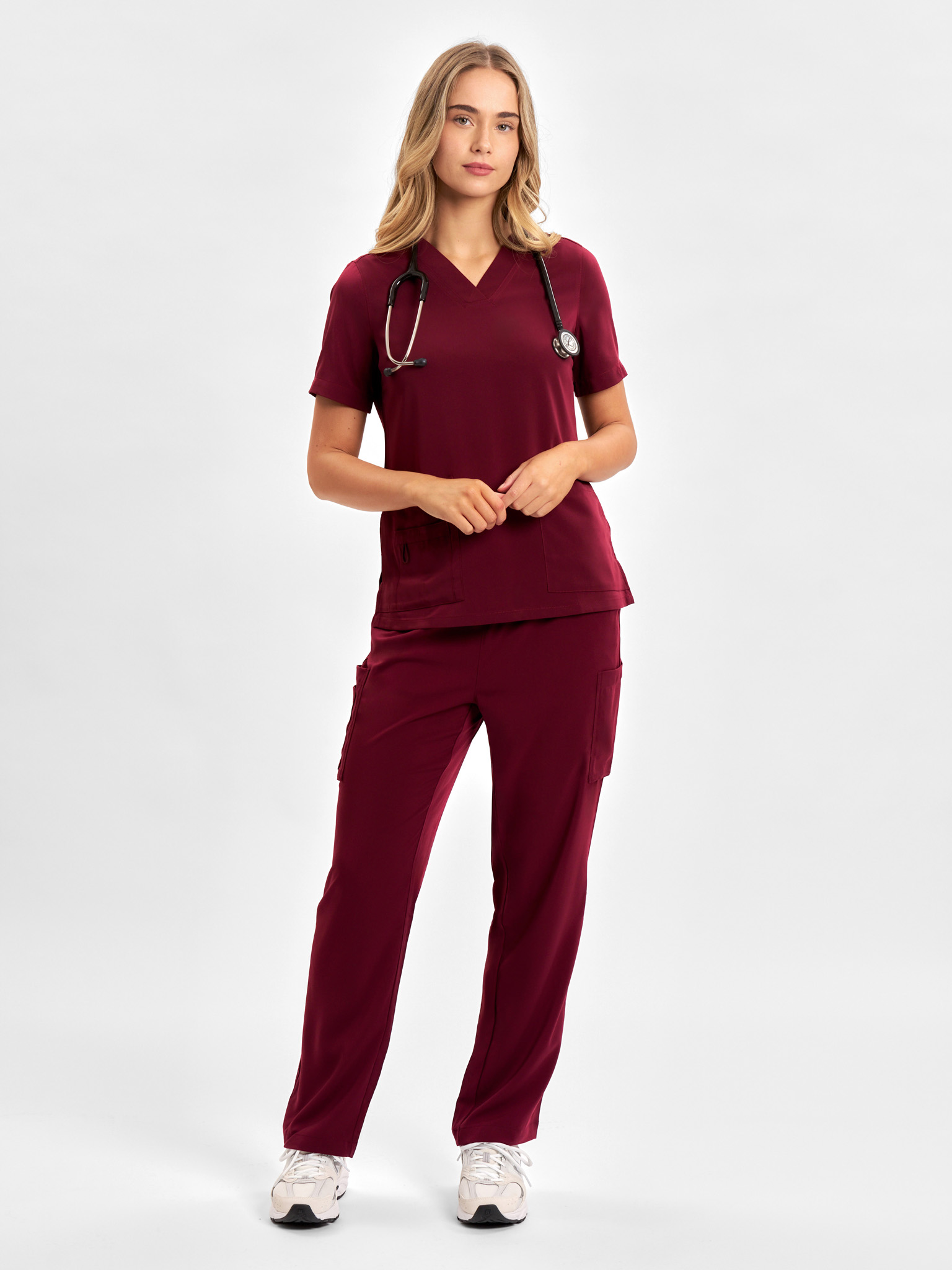 Womens Avery V-Neck Scrub Top - Image 3