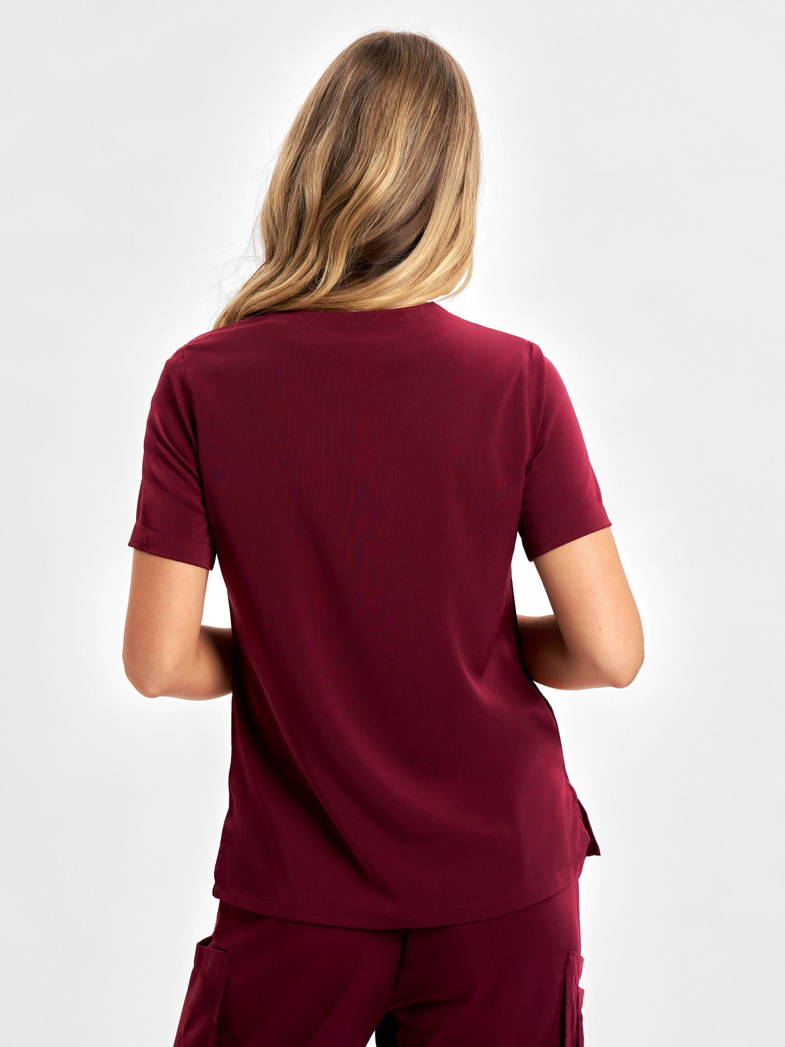 Womens Avery V-Neck Scrub Top - Image 5