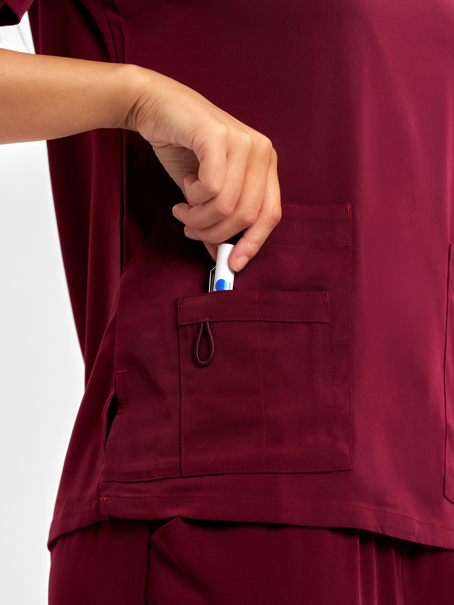 Womens Avery V-Neck Scrub Top - Image 6