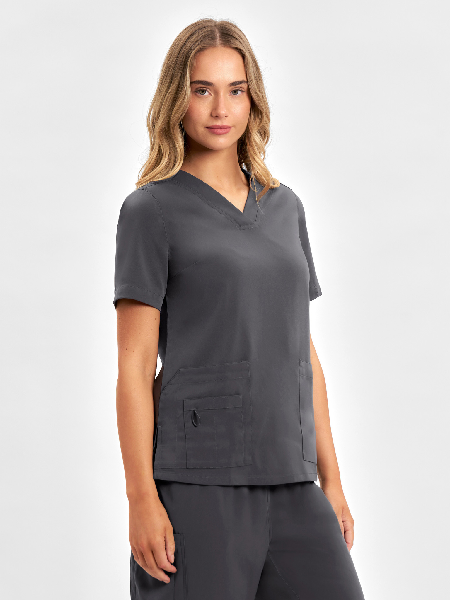 Womens Avery V-Neck Scrub Top - Image 18