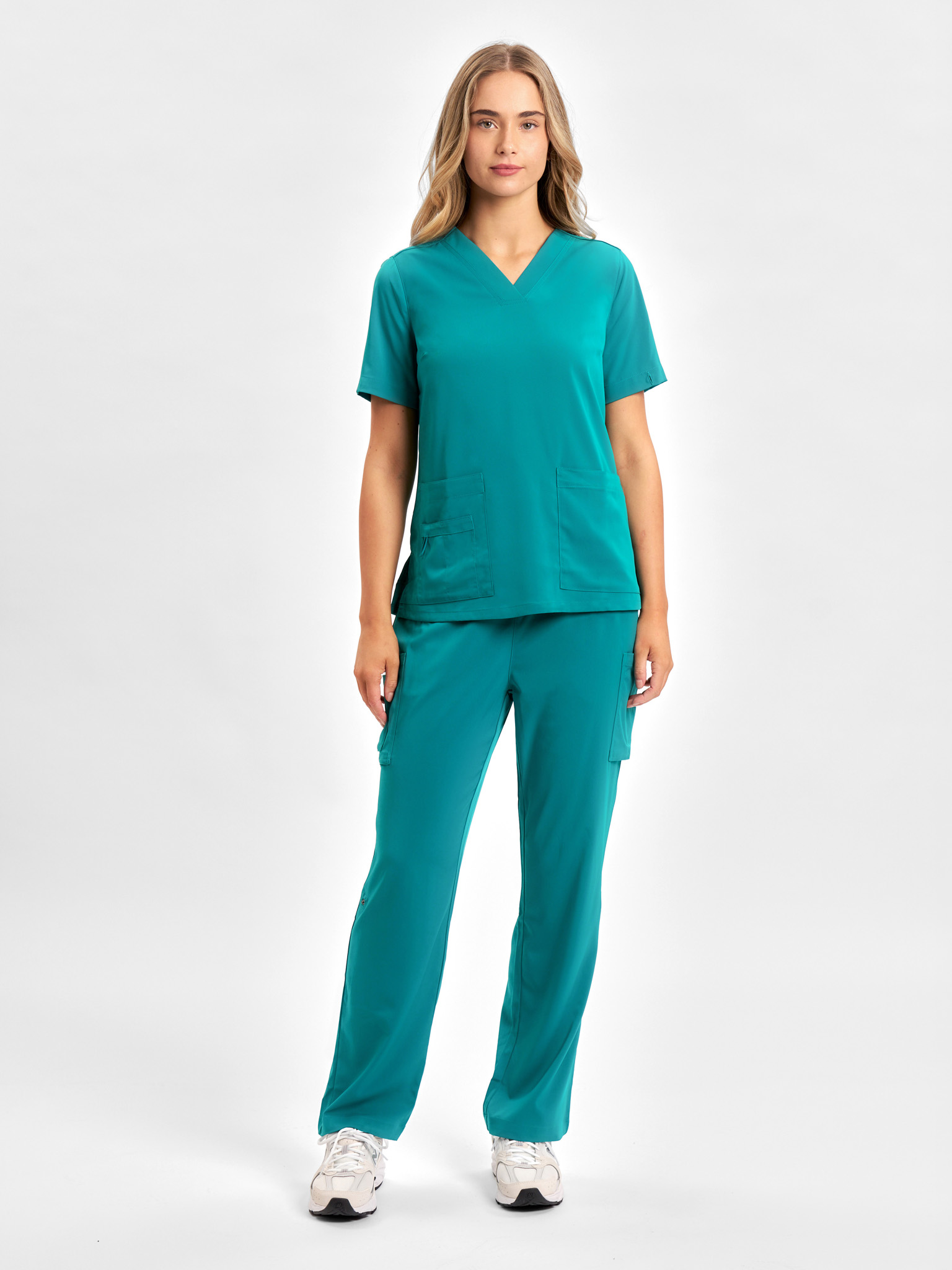Womens Avery V-Neck Scrub Top - Image 38