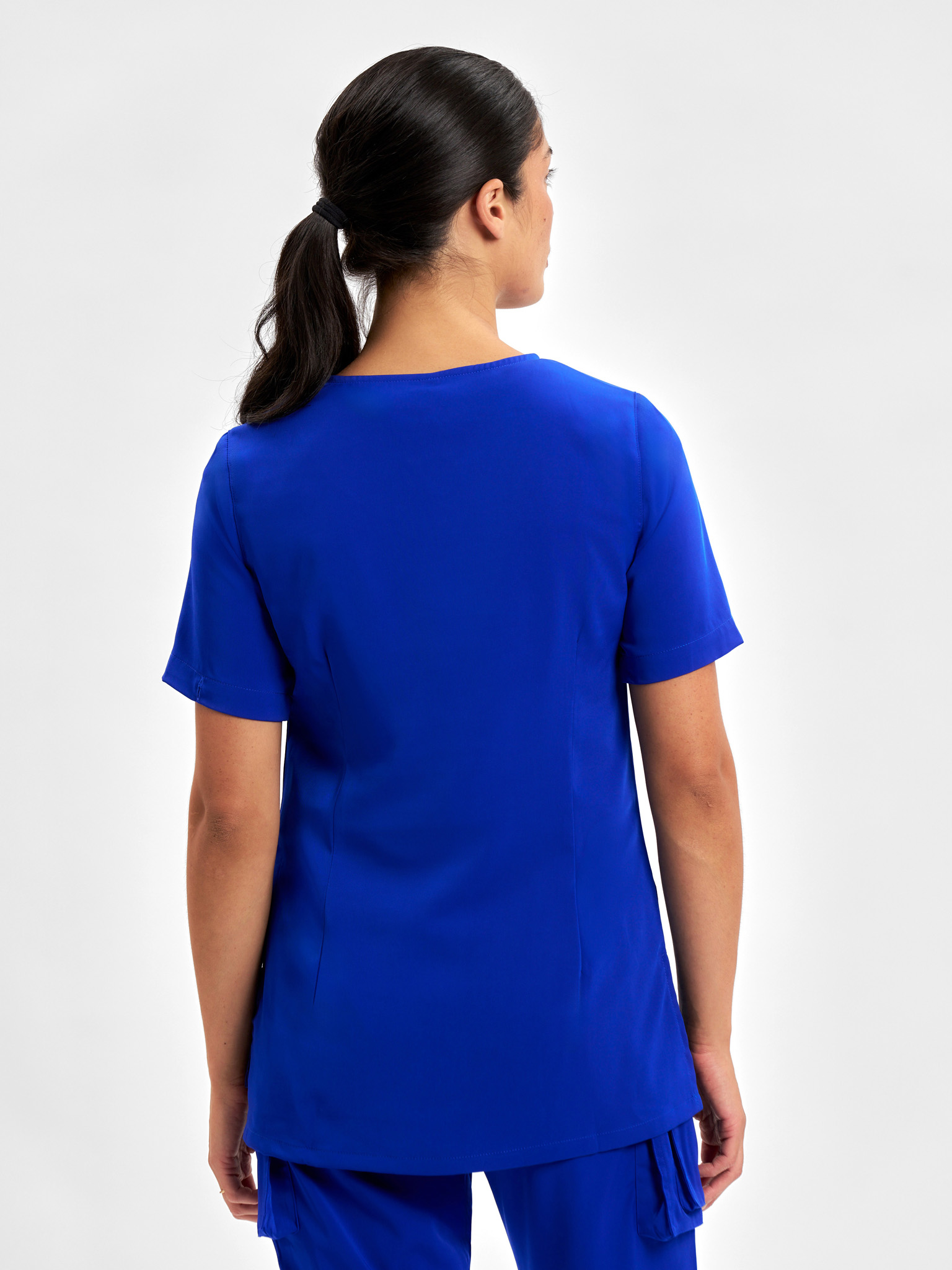 Womens Avery Round Neck Scrub Top - Image 19