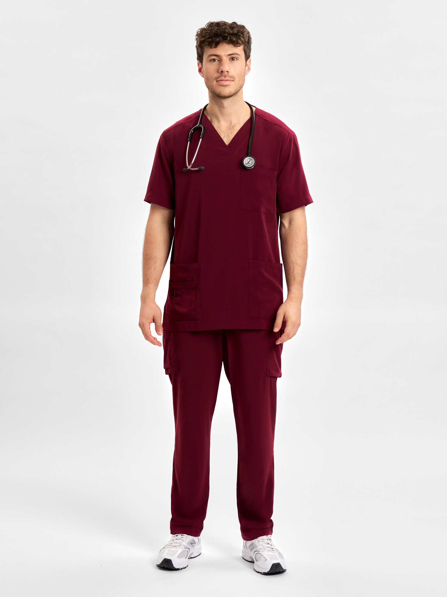 Mens Avery V-Neck Scrub Top - Image 50
