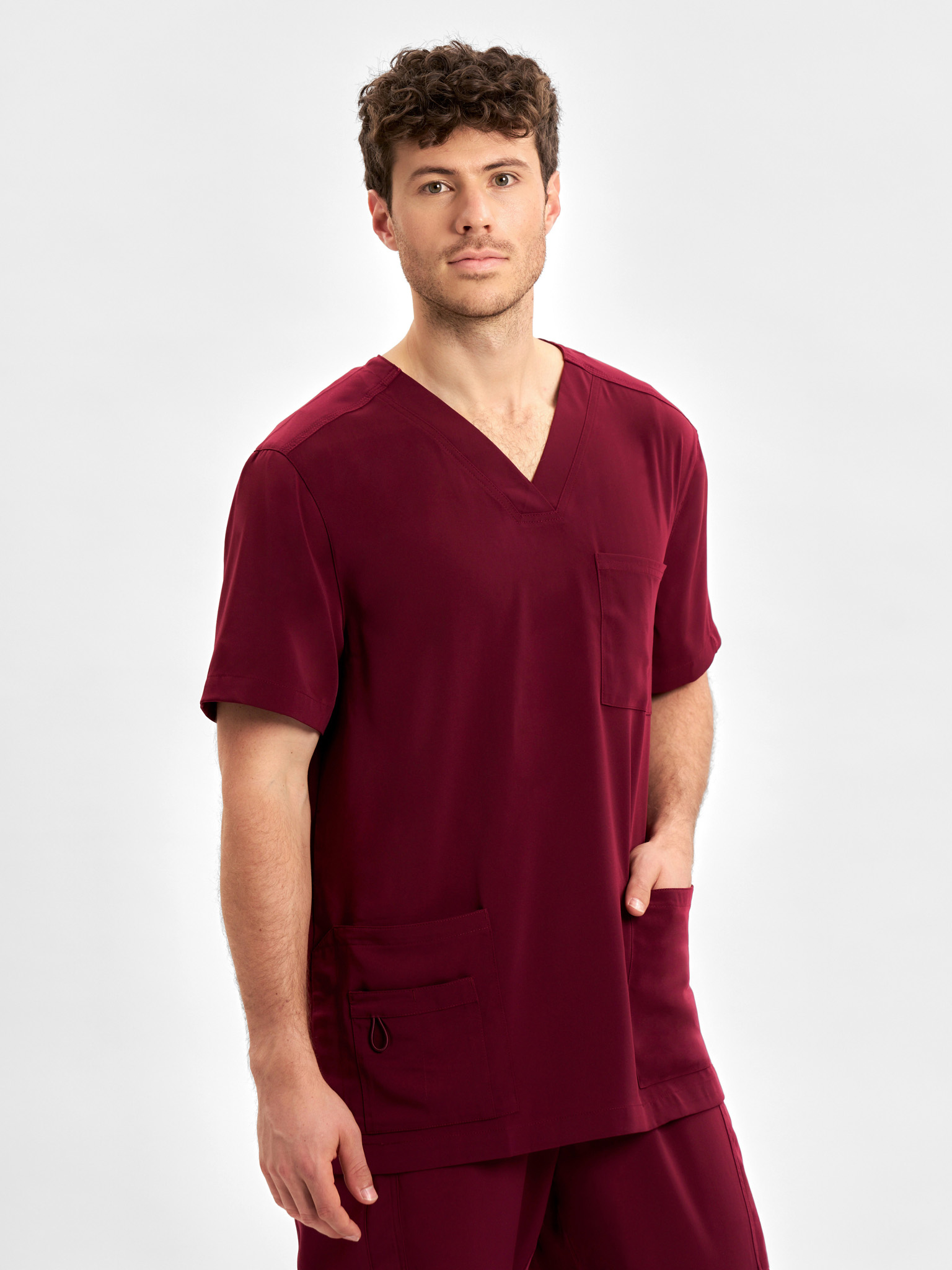Mens Avery V-Neck Scrub Top - Image 51