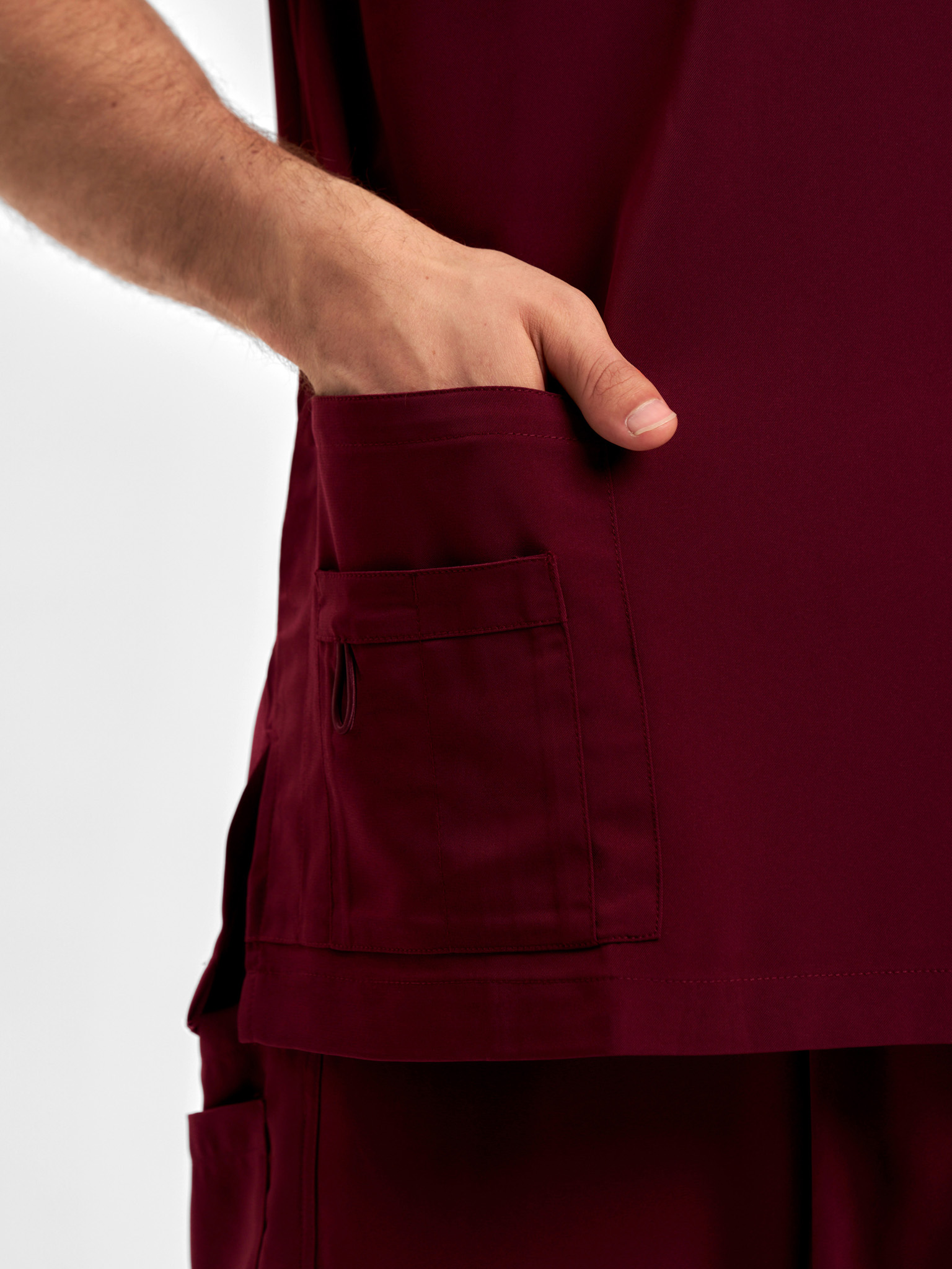 Mens Avery V-Neck Scrub Top - Image 54
