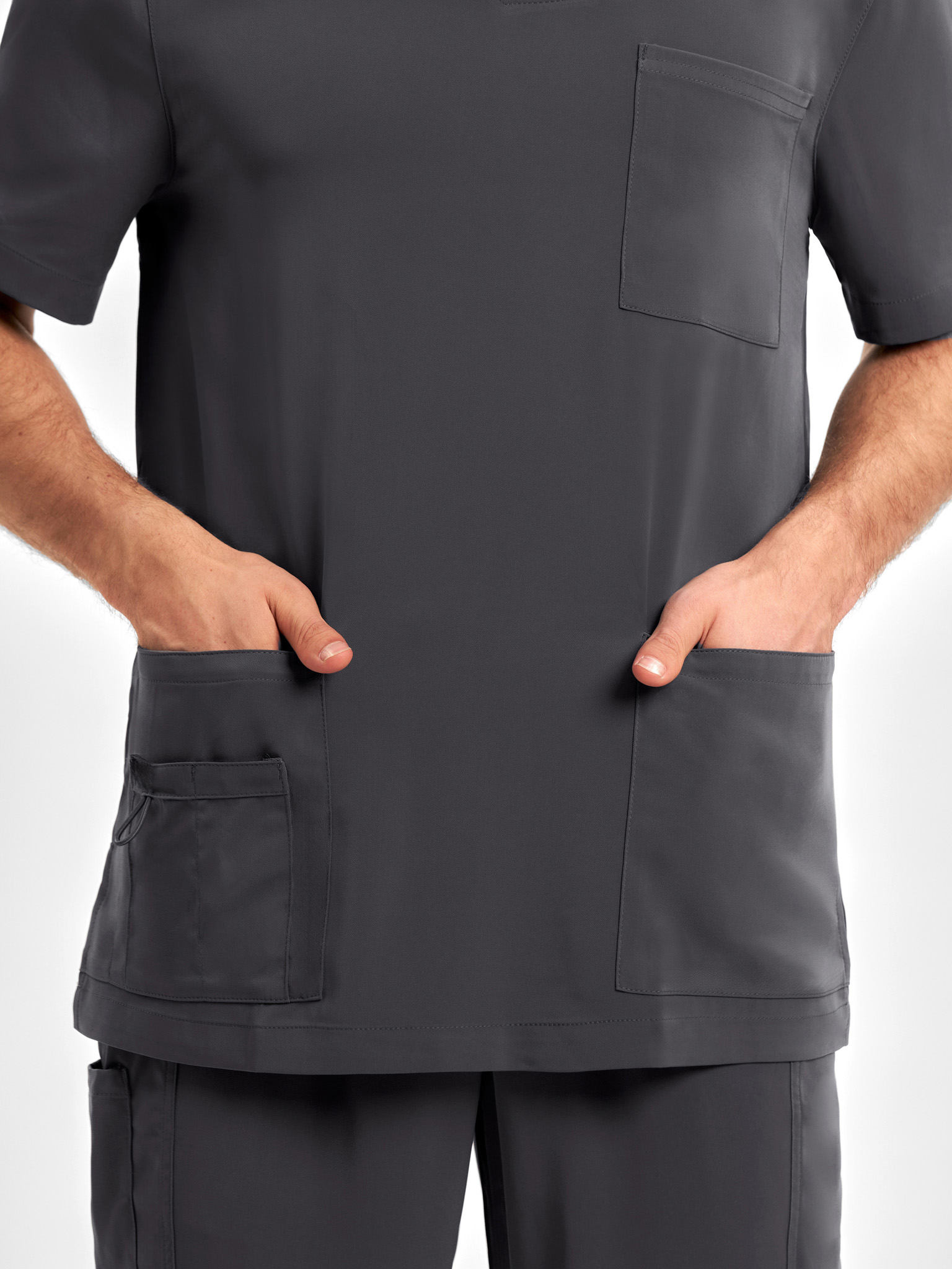 Mens Avery V-Neck Scrub Top - Image 46