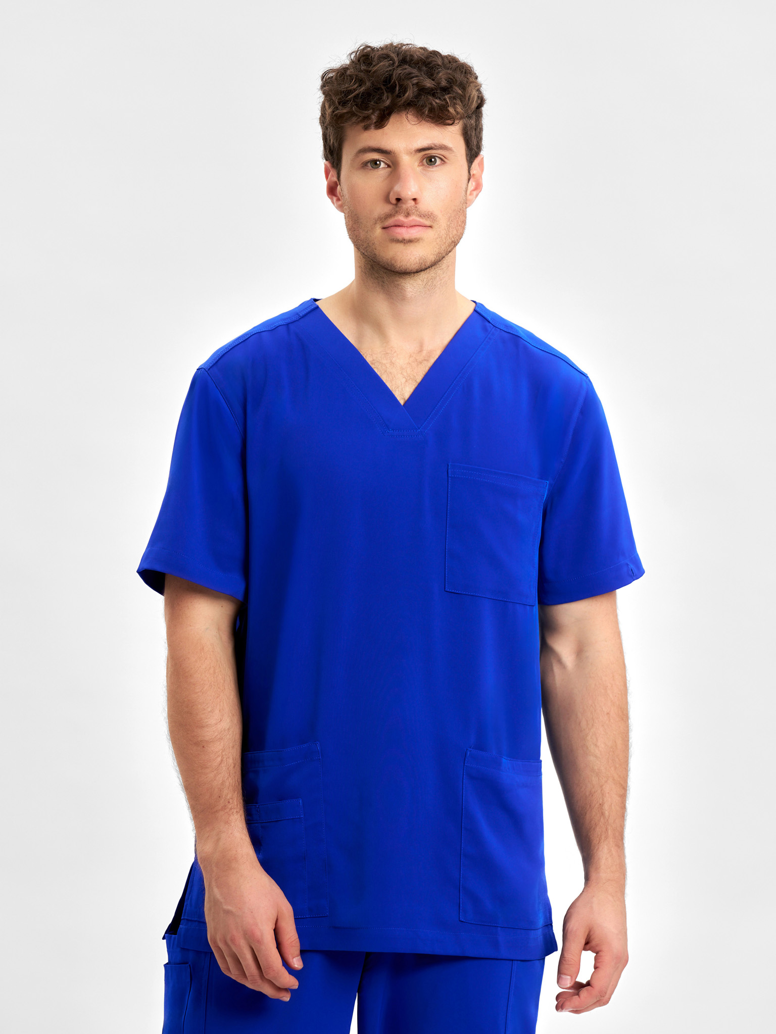 Mens Avery V-Neck Scrub Top - Image 2