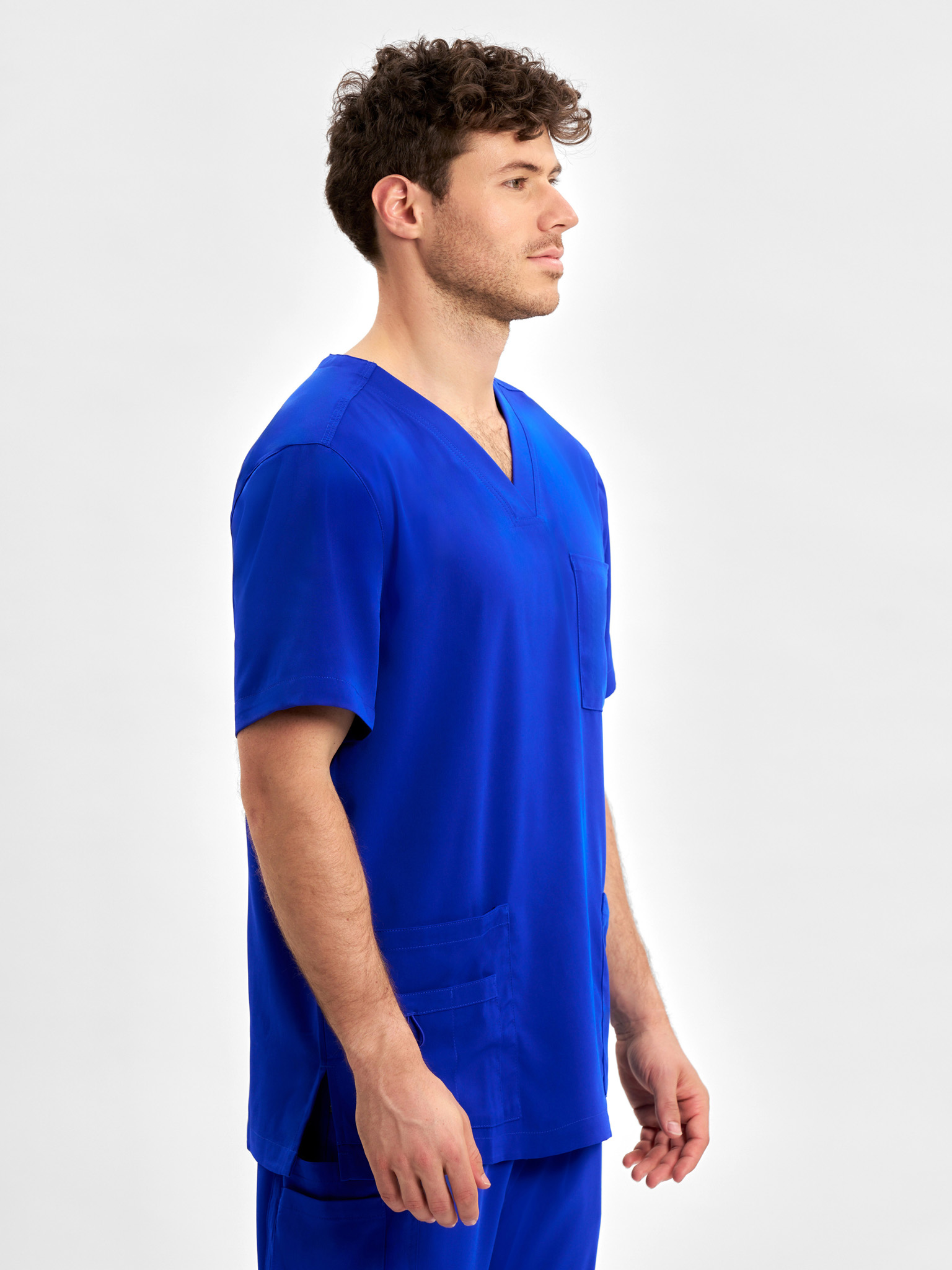 Mens Avery V-Neck Scrub Top - Image 4