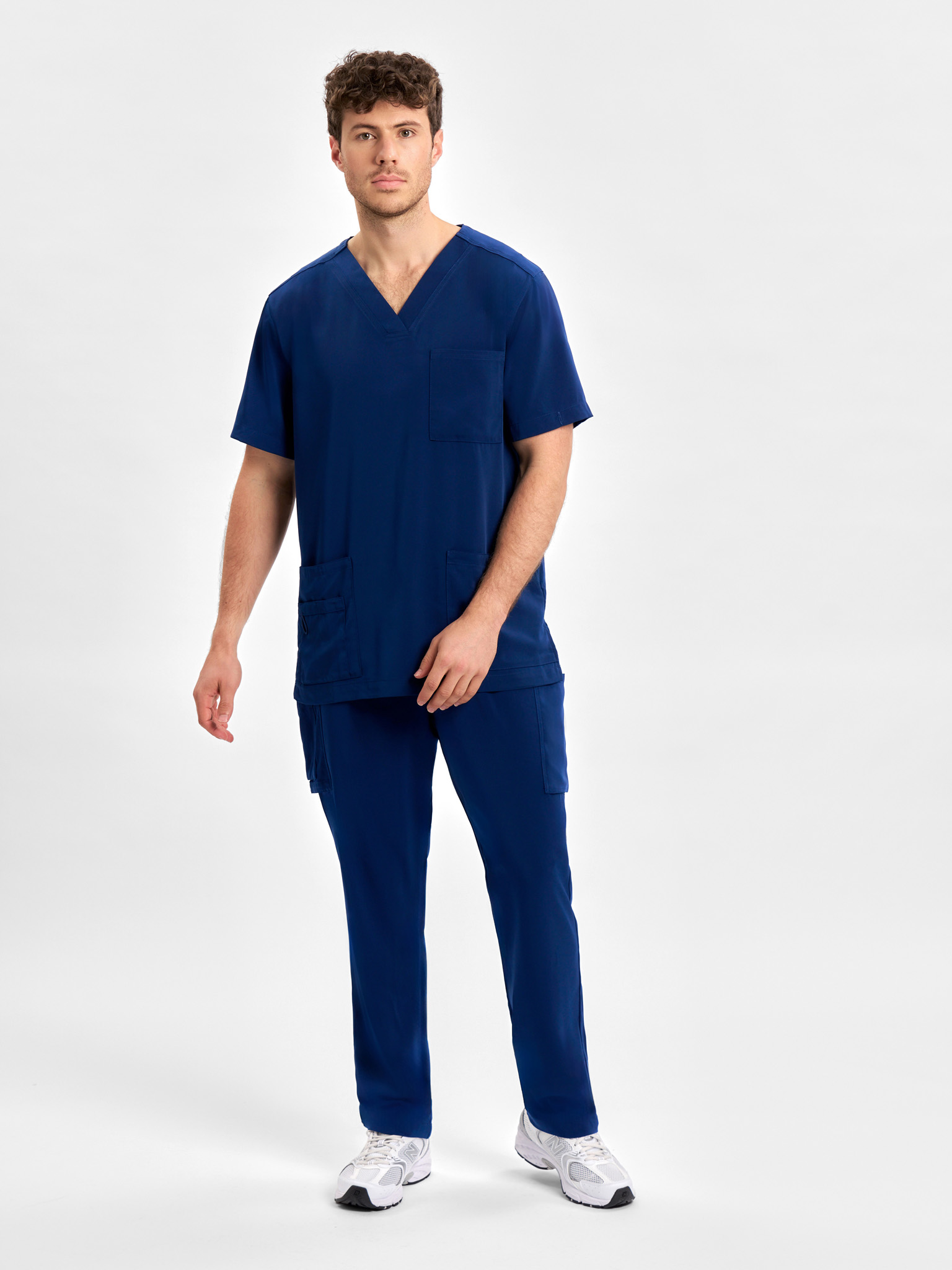 Mens Avery V-Neck Scrub Top - Image 26