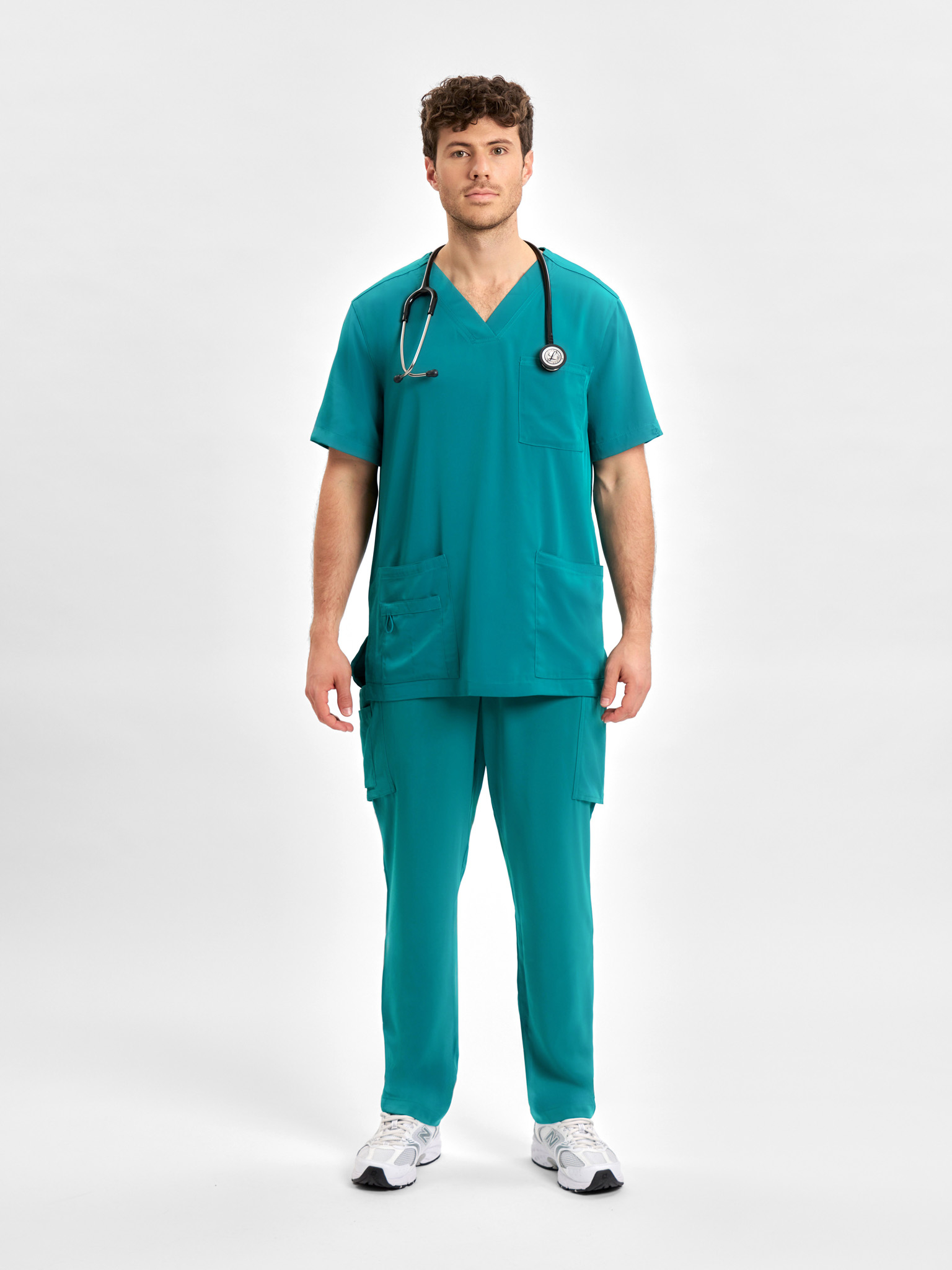 Mens Avery V-Neck Scrub Top - Image 11