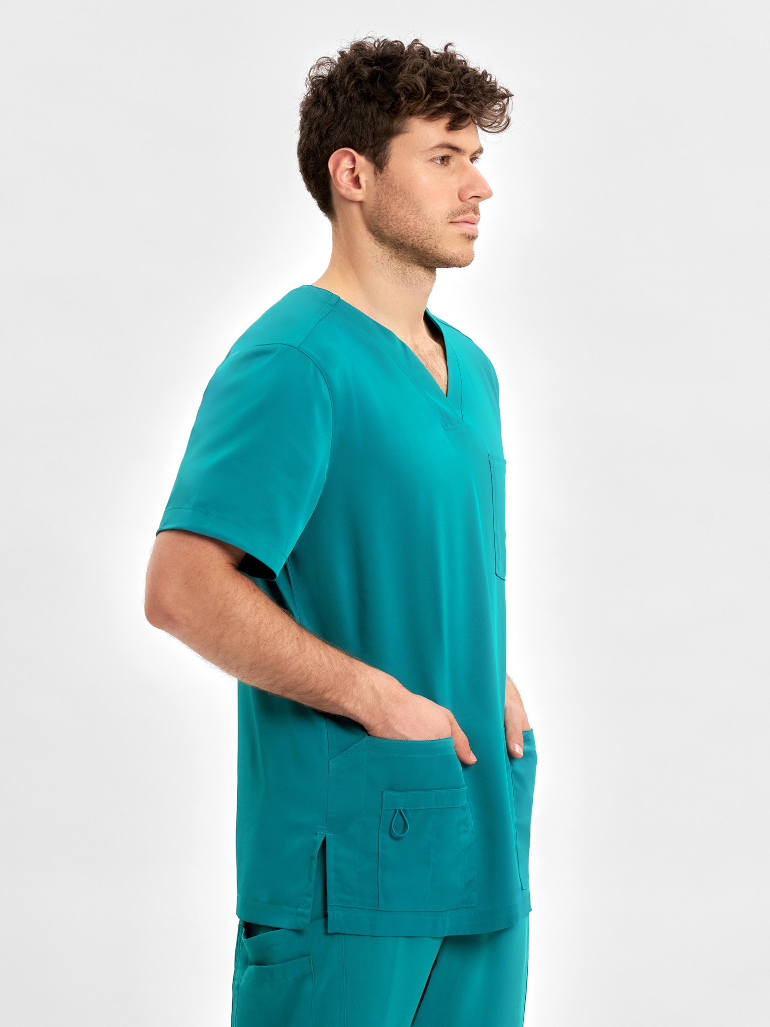 Mens Avery V-Neck Scrub Top - Image 12