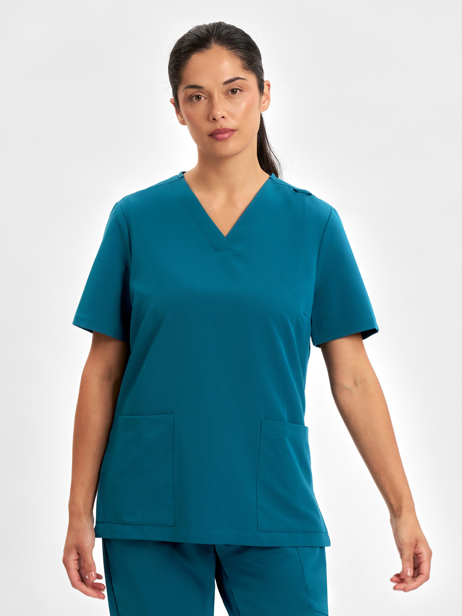 Womens Pulse V-Neck Scrub Top - Image 10