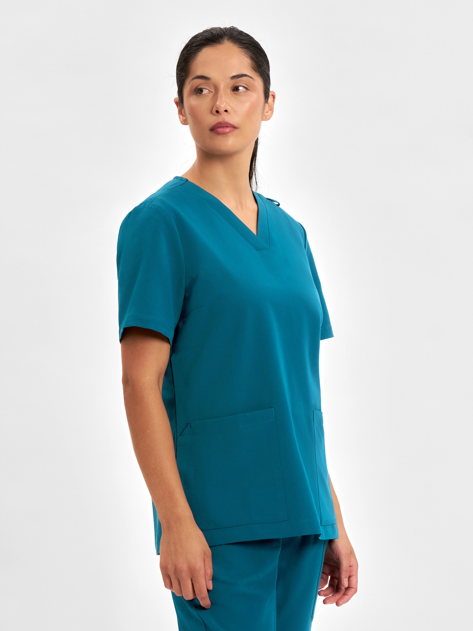 Womens Pulse V-Neck Scrub Top - Image 12
