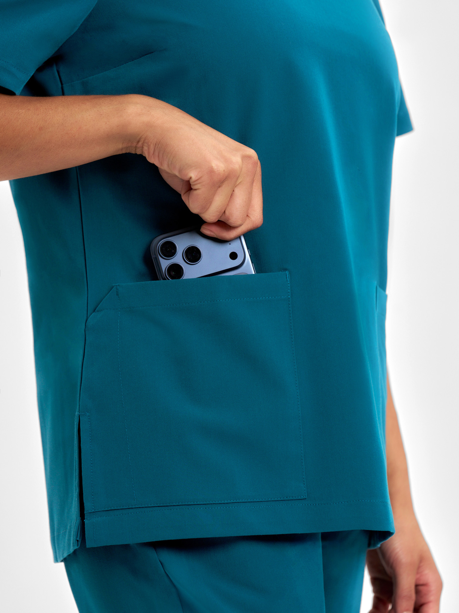 Womens Pulse V-Neck Scrub Top - Image 15