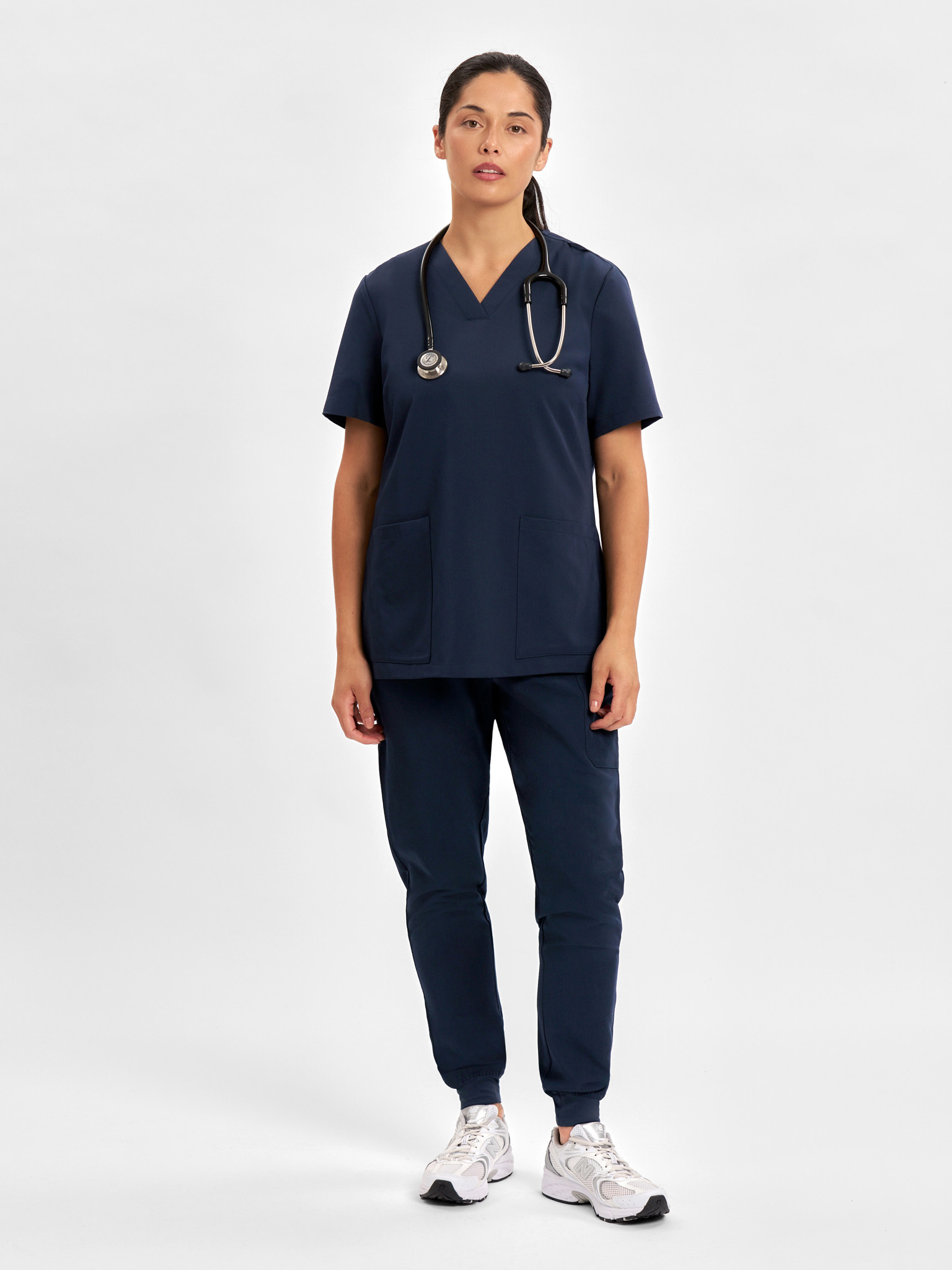 Womens Pulse V-Neck Scrub Top - Image 3