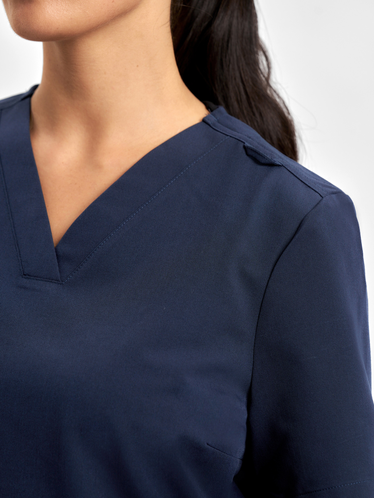 Womens Pulse V-Neck Scrub Top - Image 6