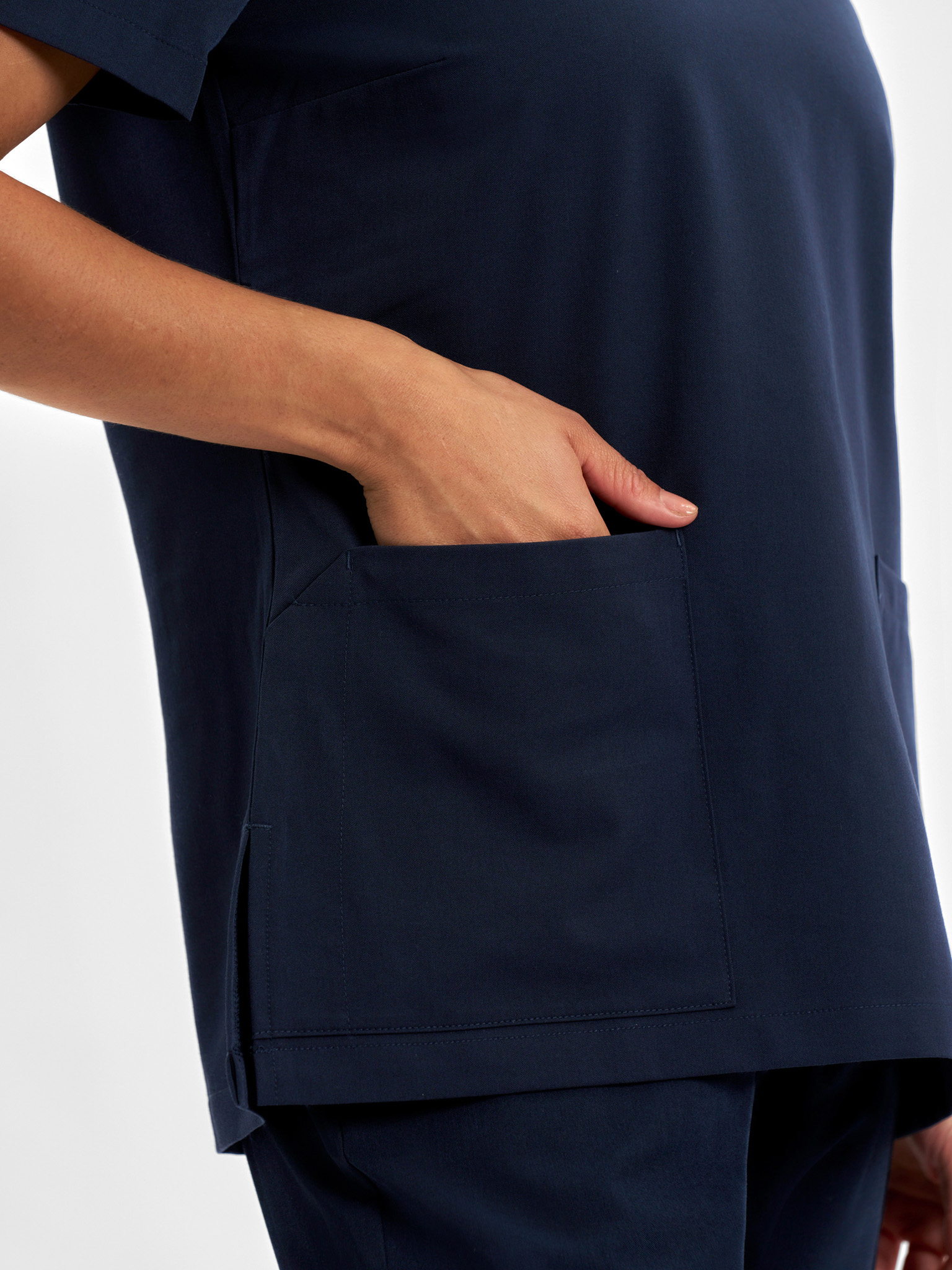 Womens Pulse V-Neck Scrub Top - Image 7
