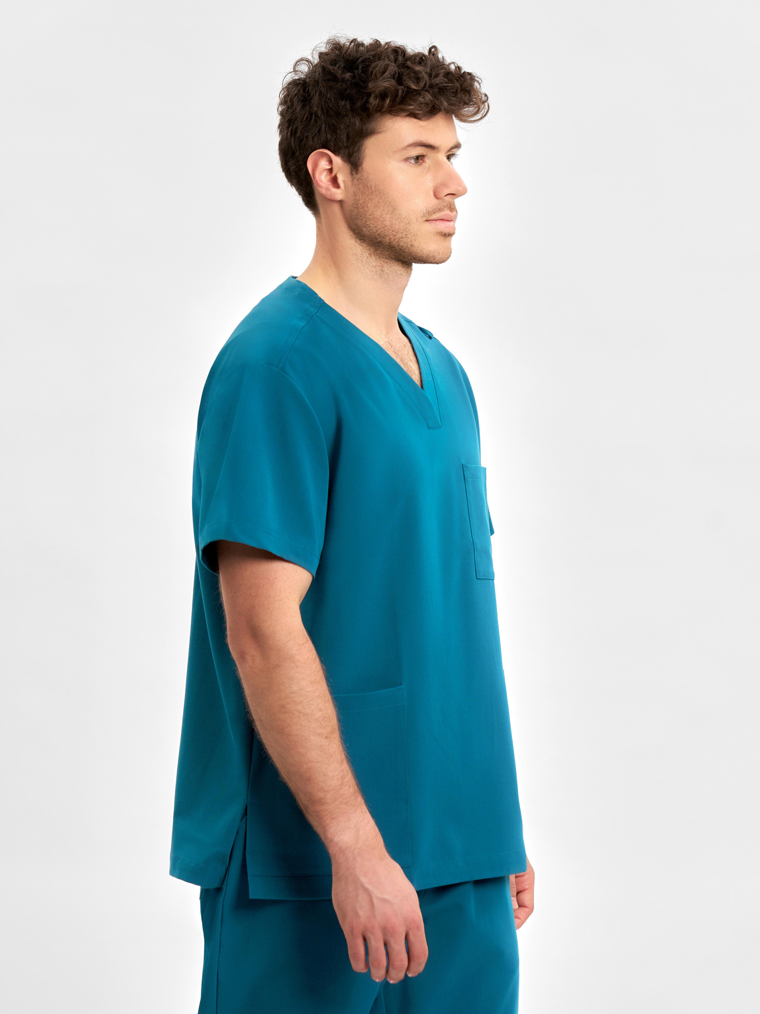 Unisex Pulse V-Neck Scrub Top - Image 22