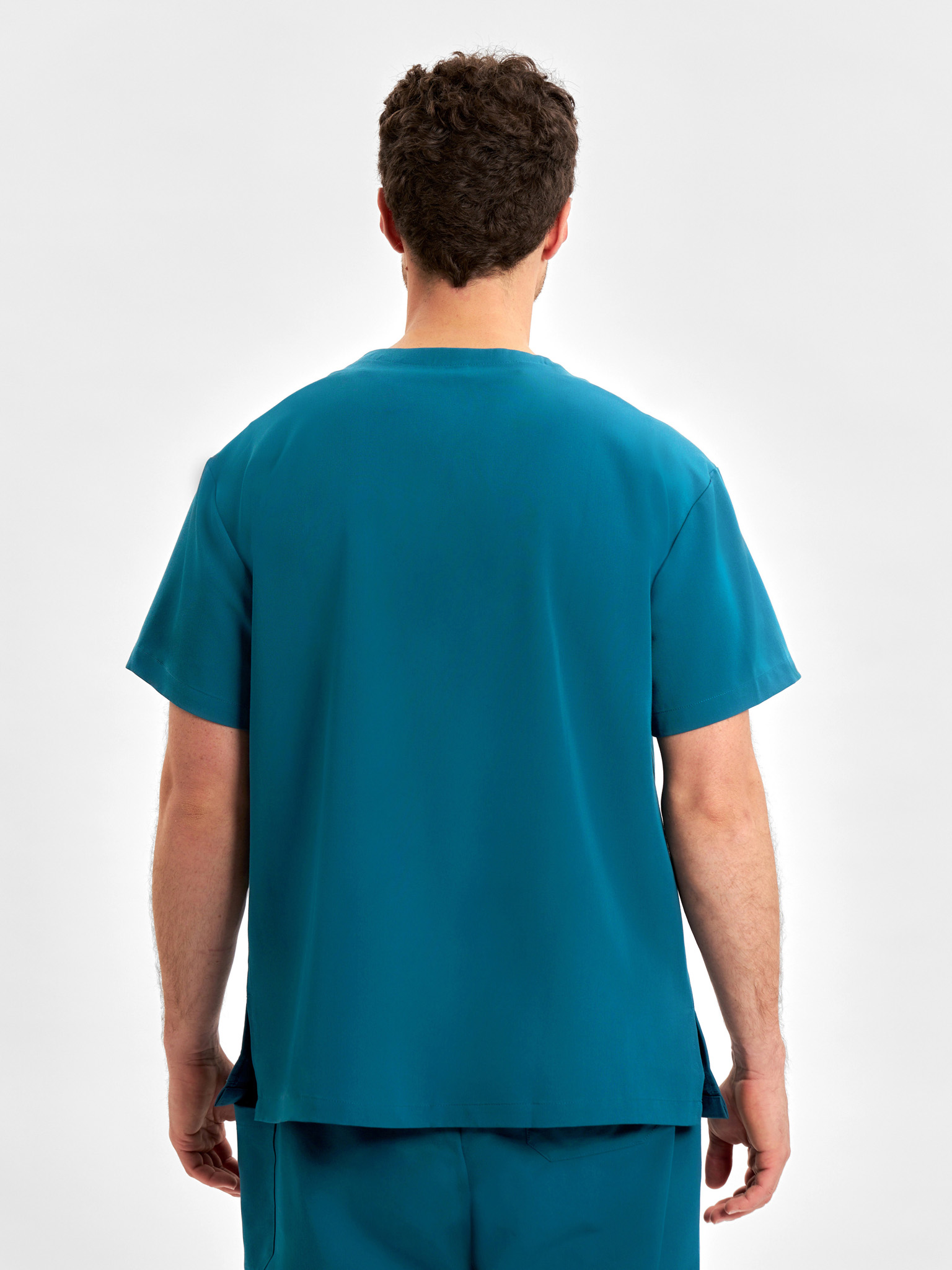 Unisex Pulse V-Neck Scrub Top - Image 23