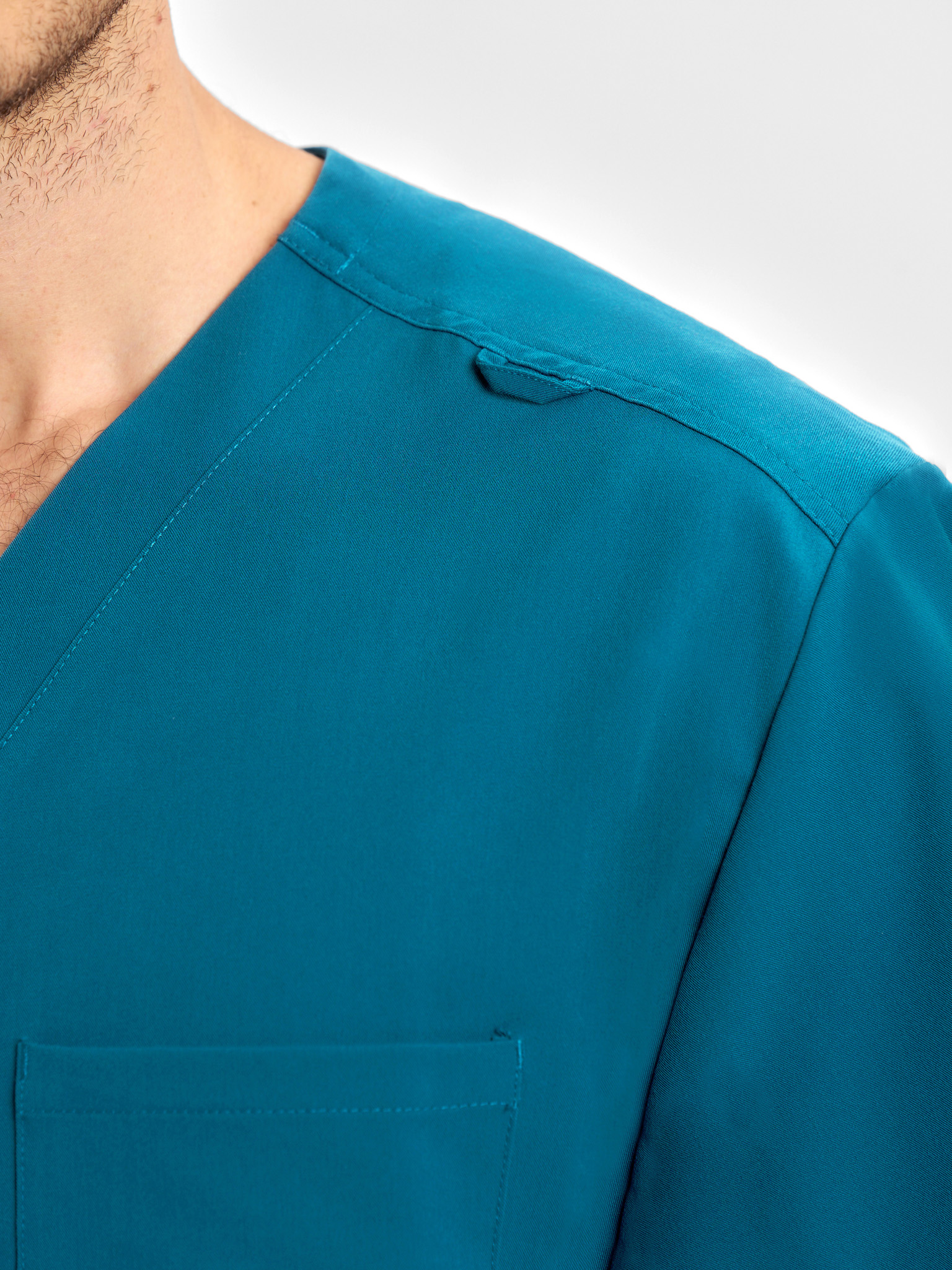 Unisex Pulse V-Neck Scrub Top - Image 25