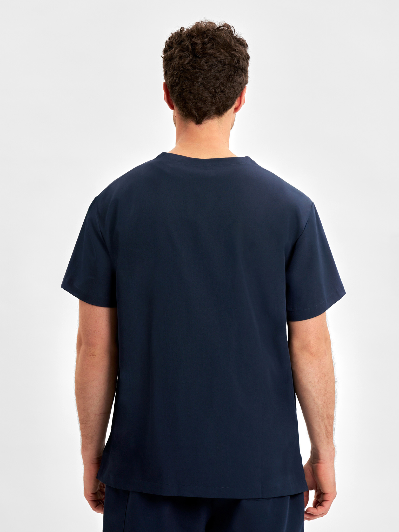 Unisex Pulse V-Neck Scrub Top - Image 5