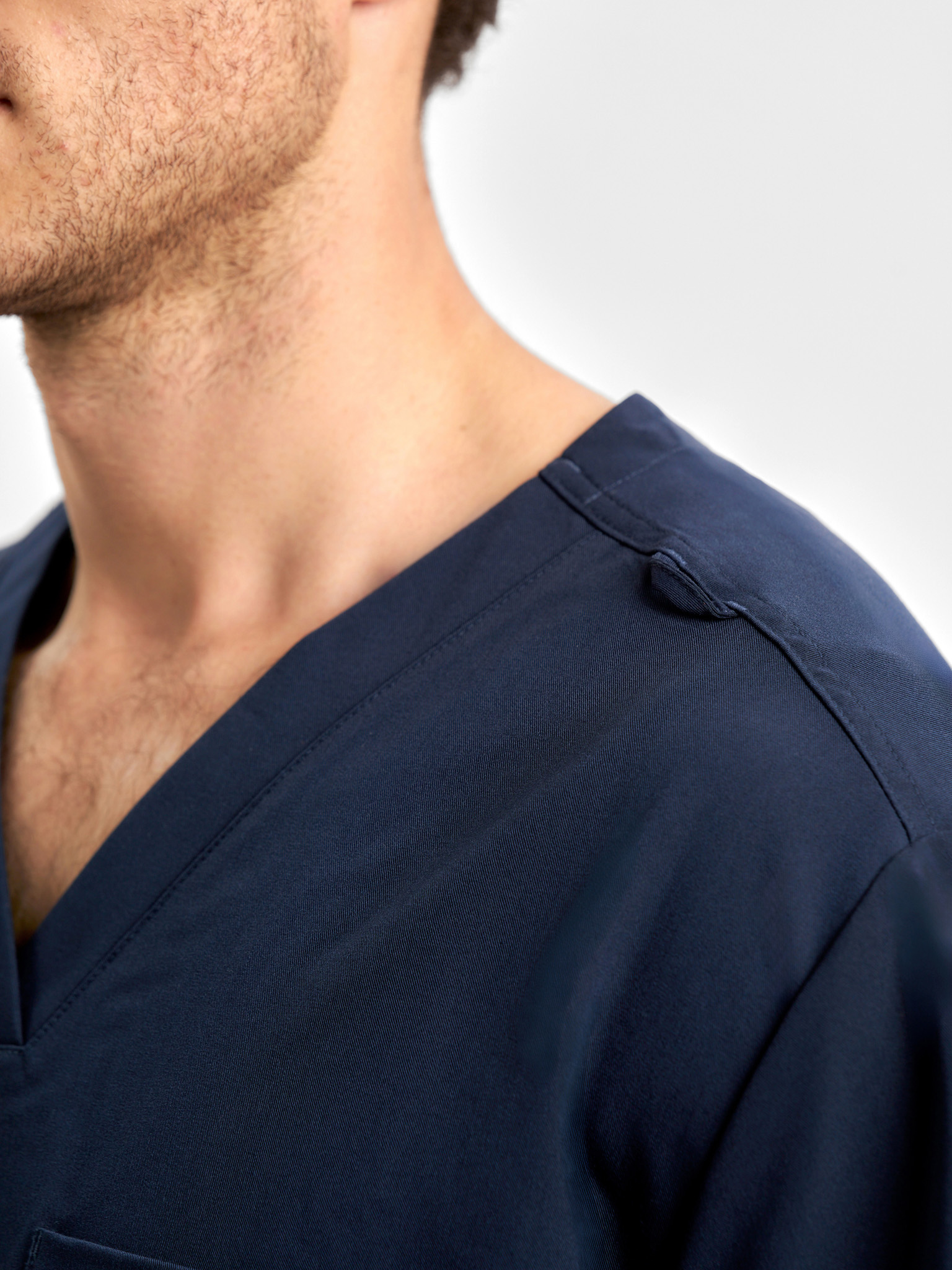 Unisex Pulse V-Neck Scrub Top - Image 6