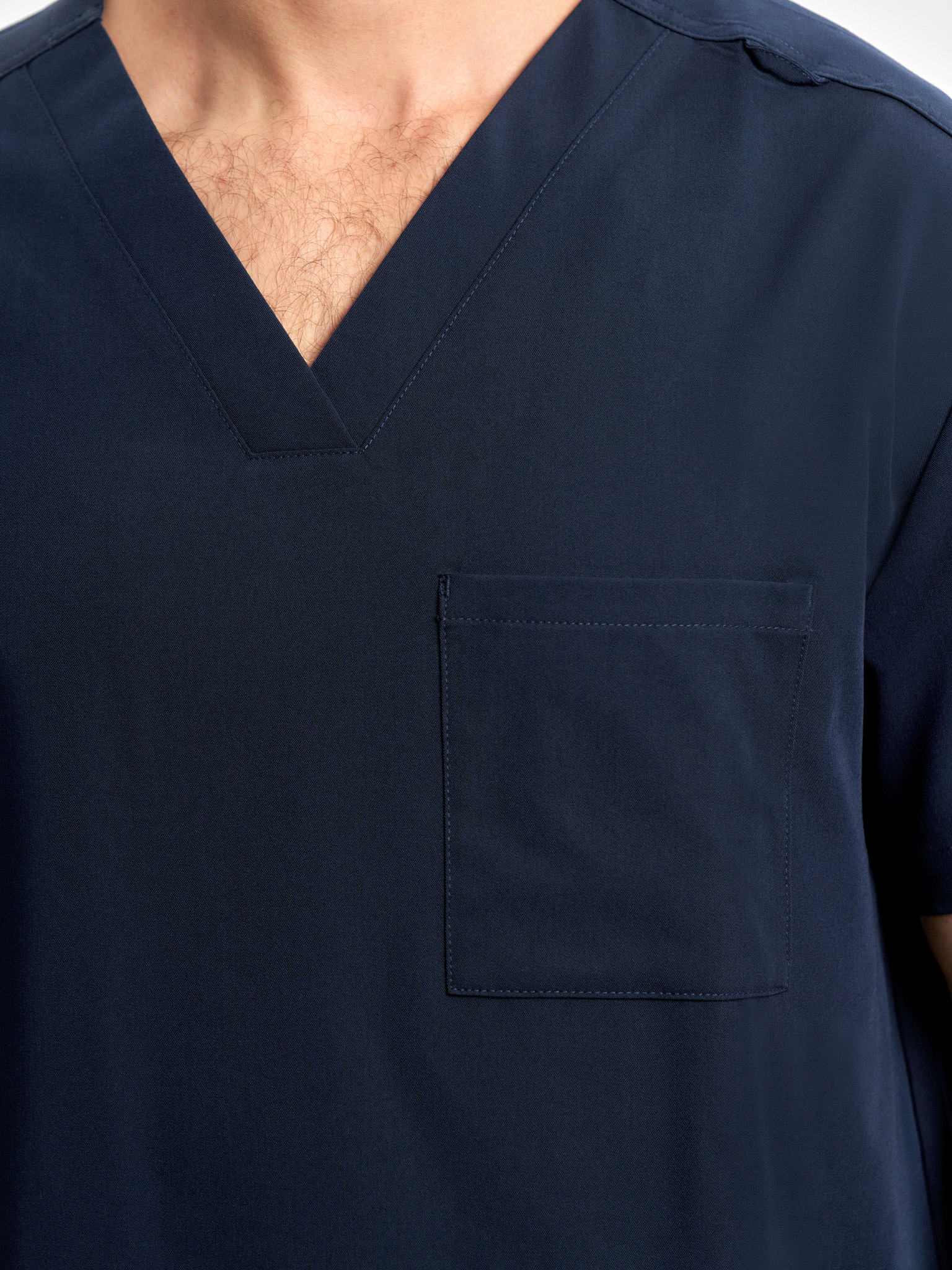 Unisex Pulse V-Neck Scrub Top - Image 7