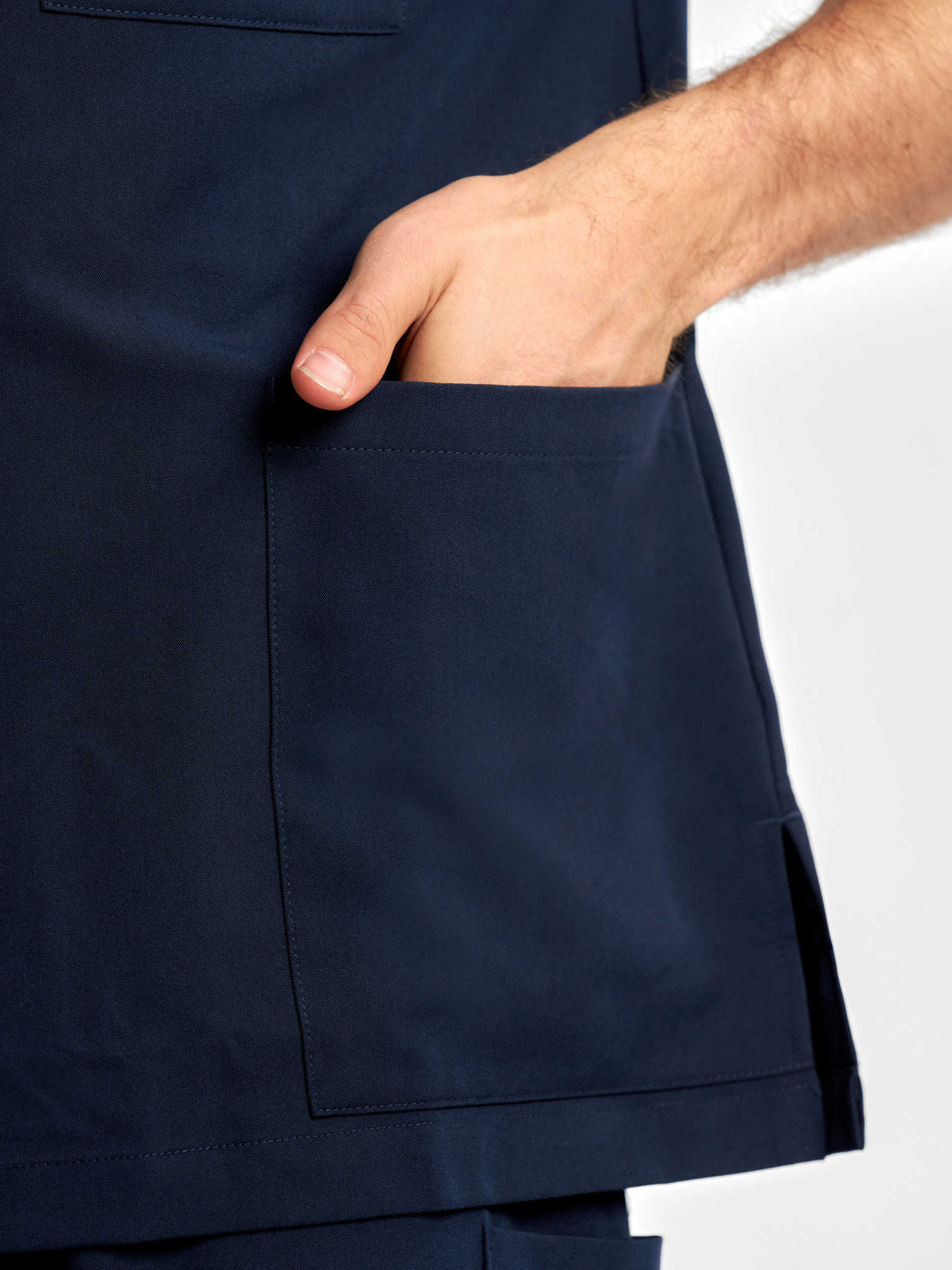Unisex Pulse V-Neck Scrub Top - Image 8