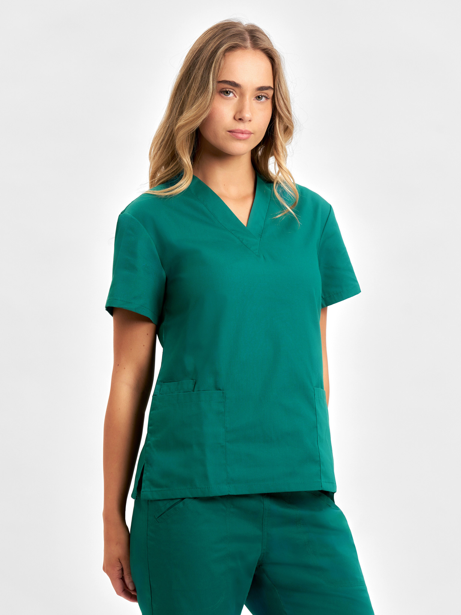 Classic Womens Scrub Top - Image 18