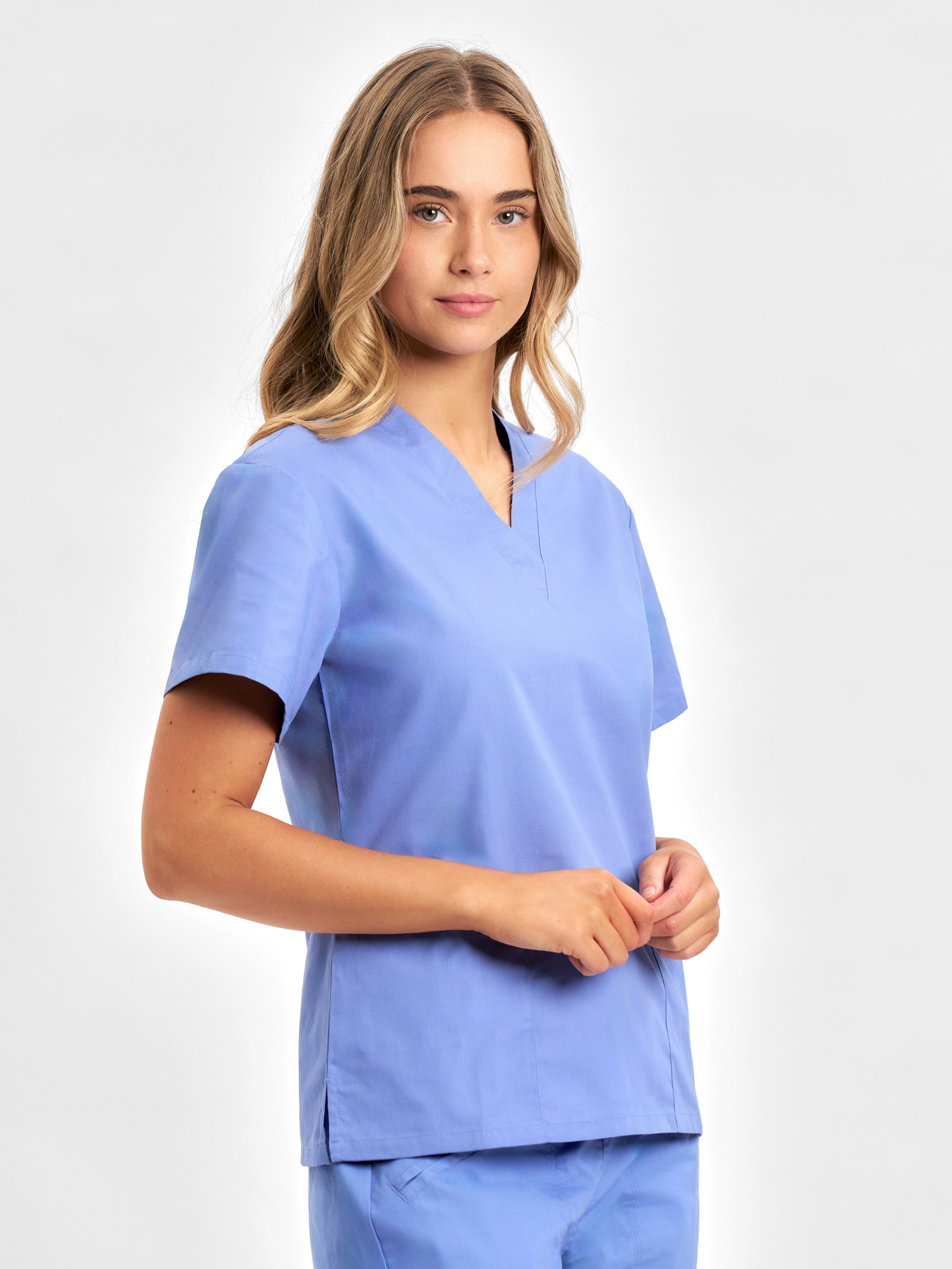 Classic Womens Scrub Top - Image 32