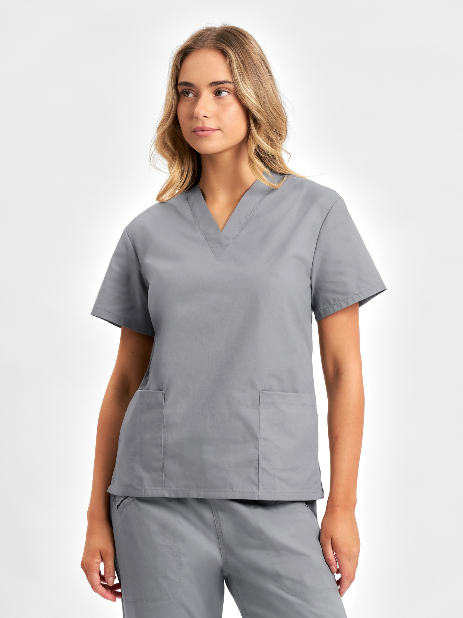 Classic Womens Scrub Top - Image 9