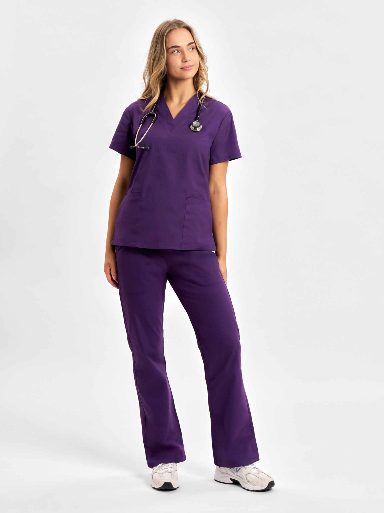Classic Womens Scrub Top - Image 45