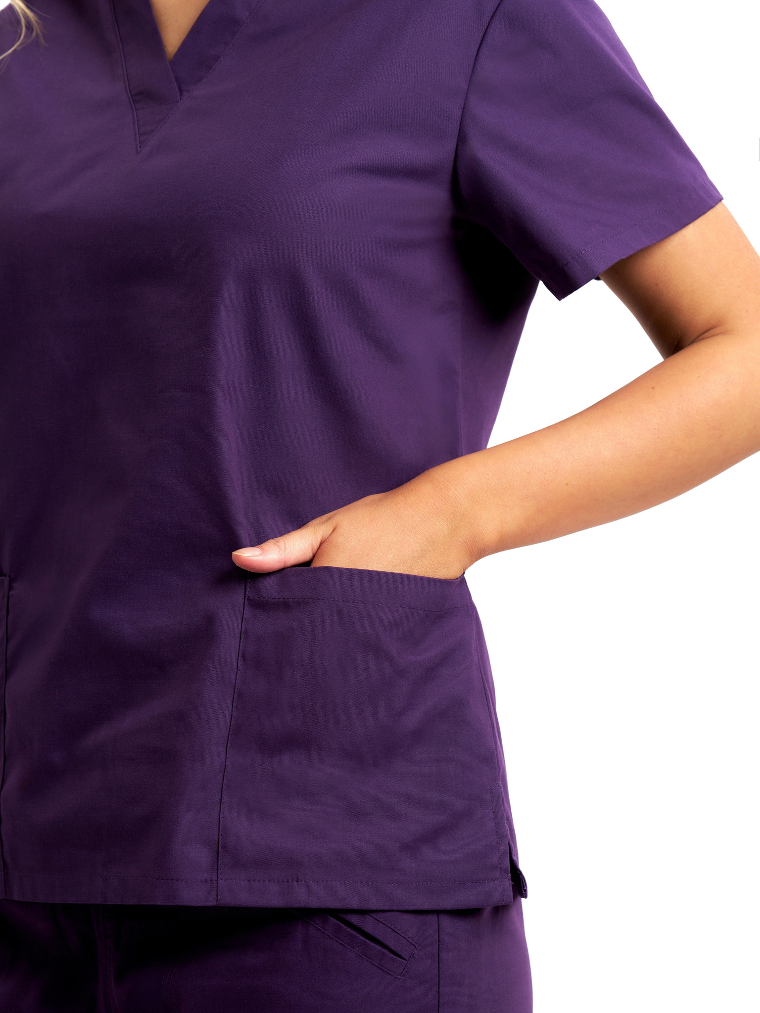 Classic Womens Scrub Top - Image 48