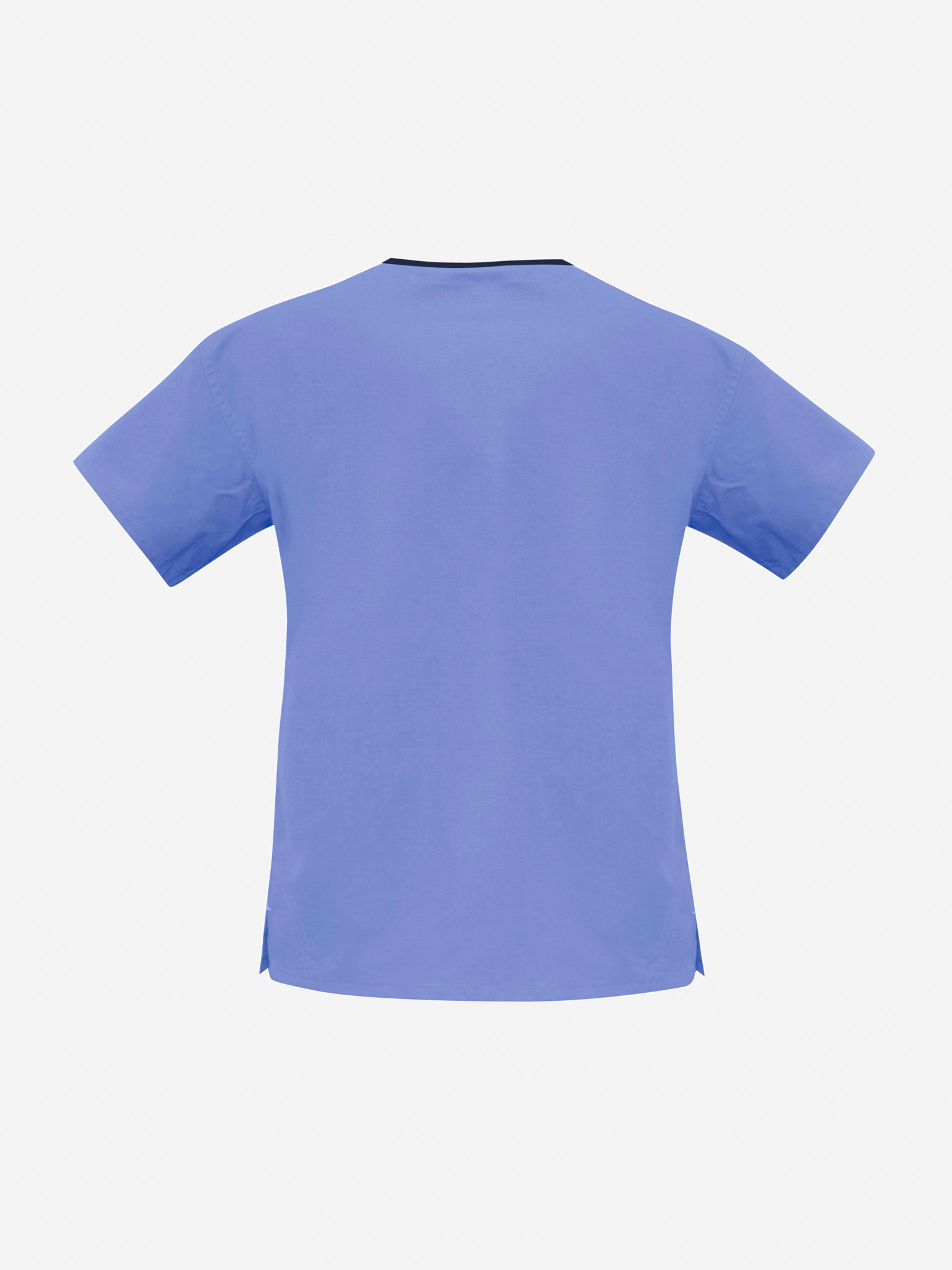 Classic Womens Contrast Crossover Scrub Top - Image 32