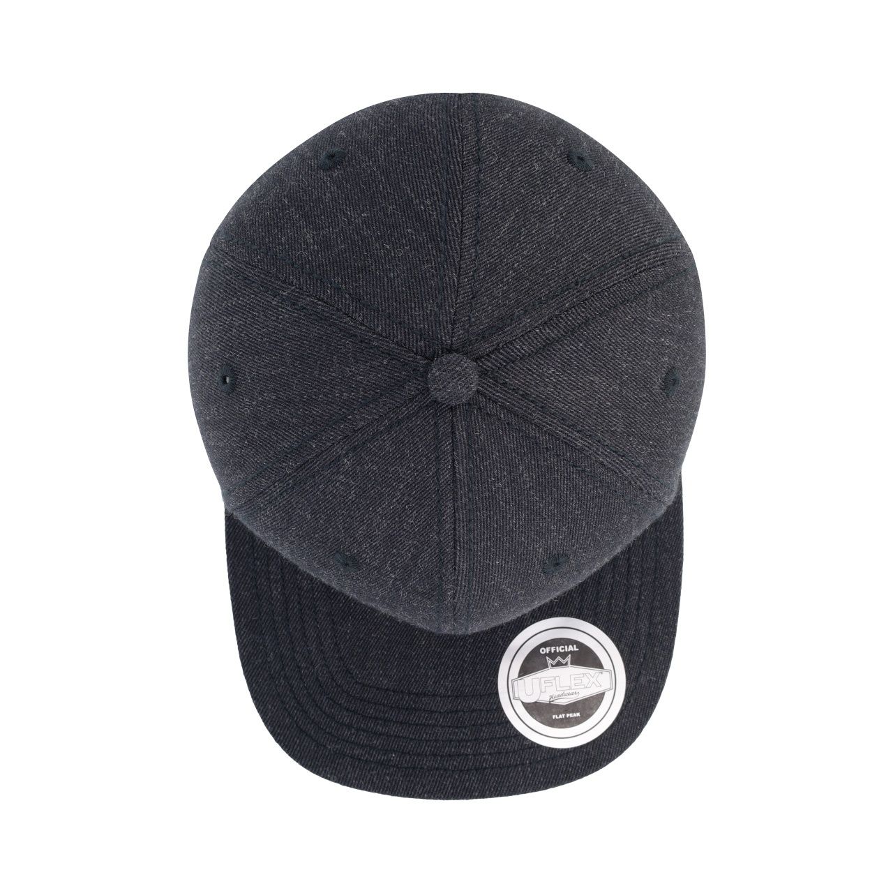 U15604 Uflex Adults Flat Peak 6 Panel Fitted - Image 17