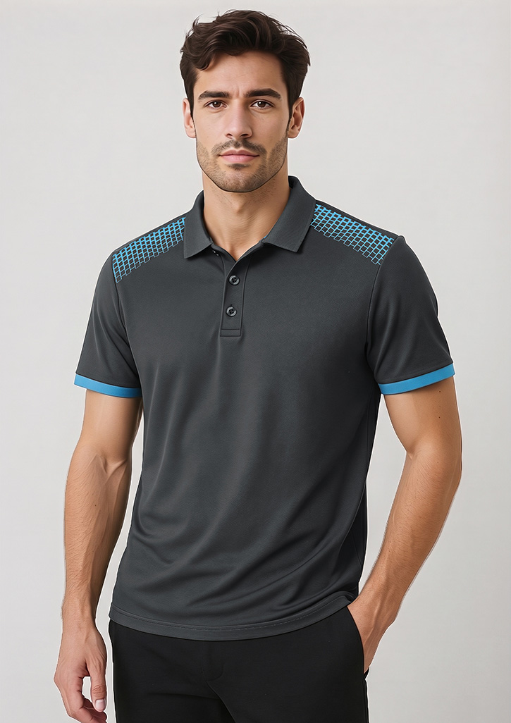 Mens Galaxy Short Sleeve Polo - Image 11