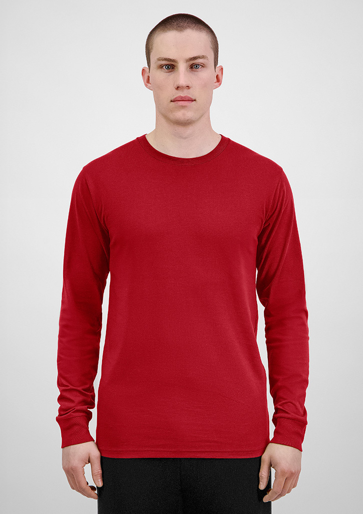 Mens Basis Long Sleeve Tee - Image 2