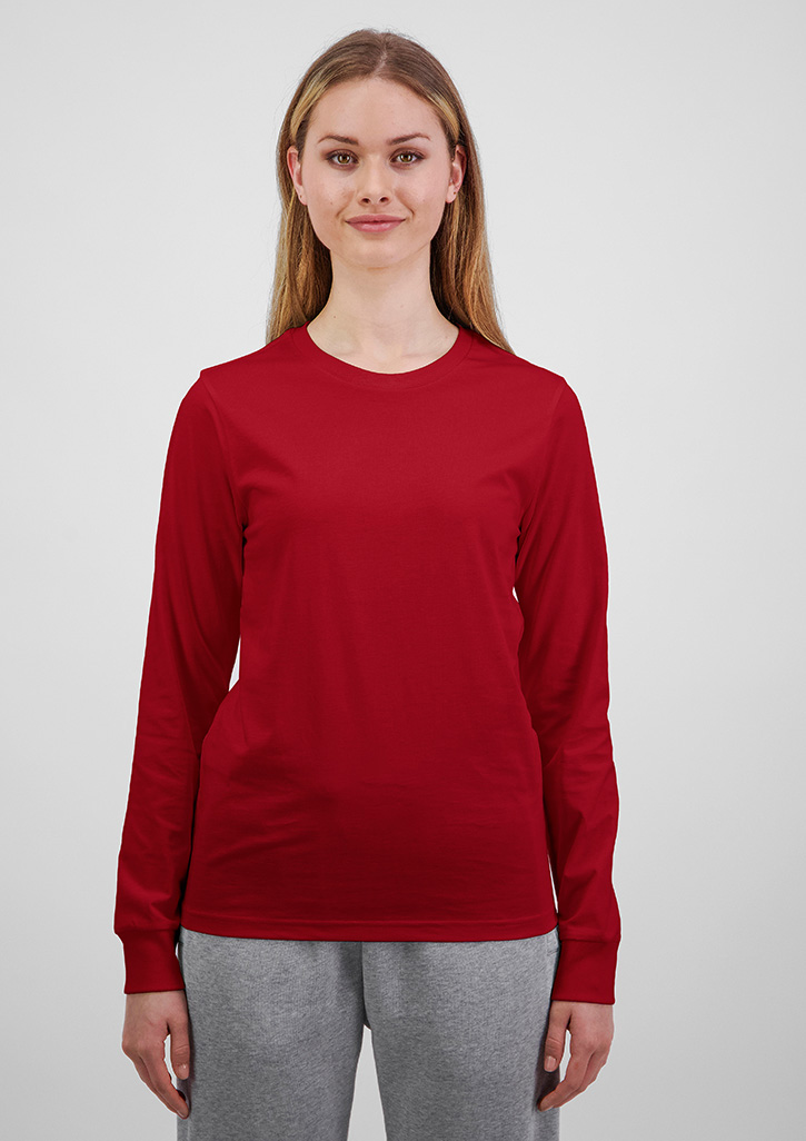 Womens Basis Long Sleeve Tee - Image 16