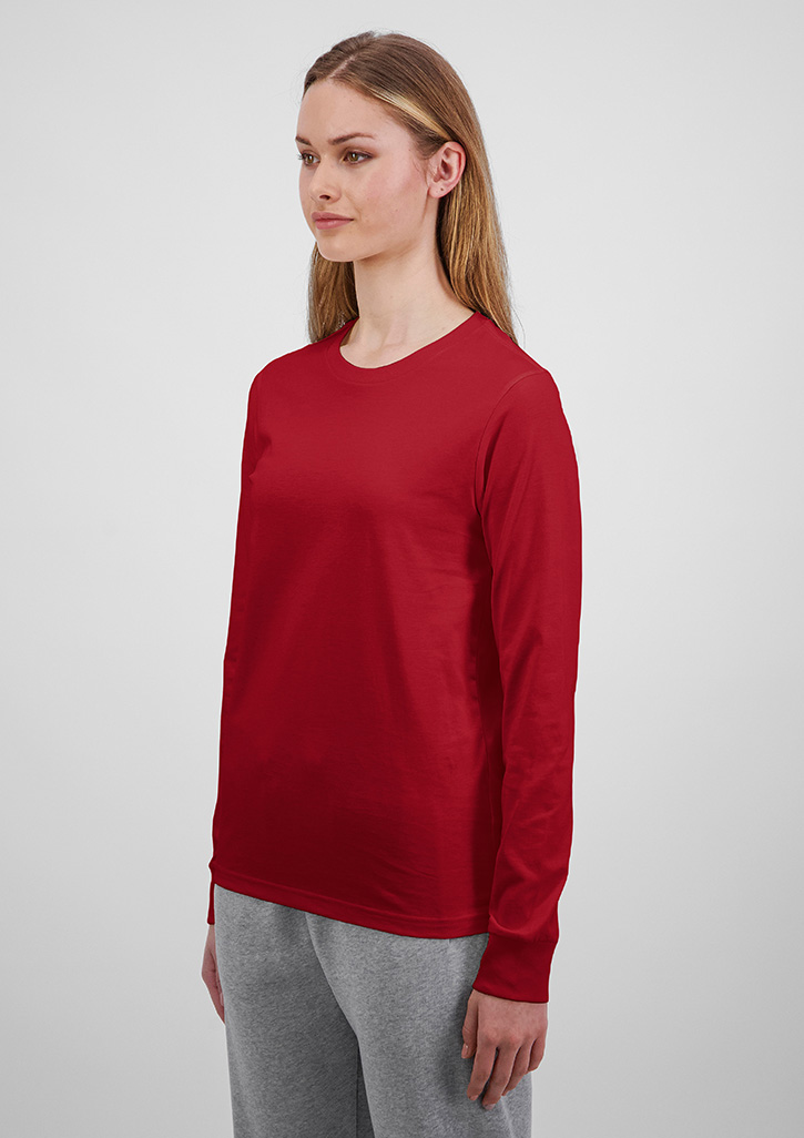 Womens Basis Long Sleeve Tee - Image 17
