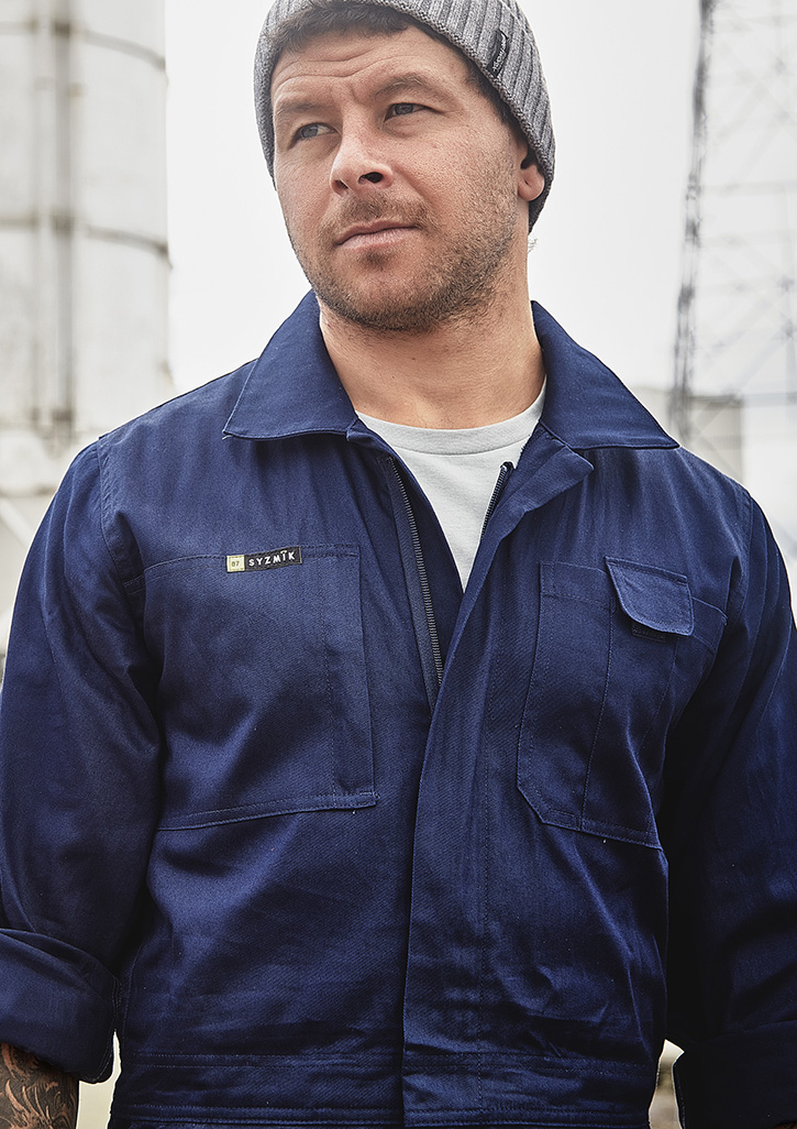Mens Lightweight Cotton Drill Overall - Image 3