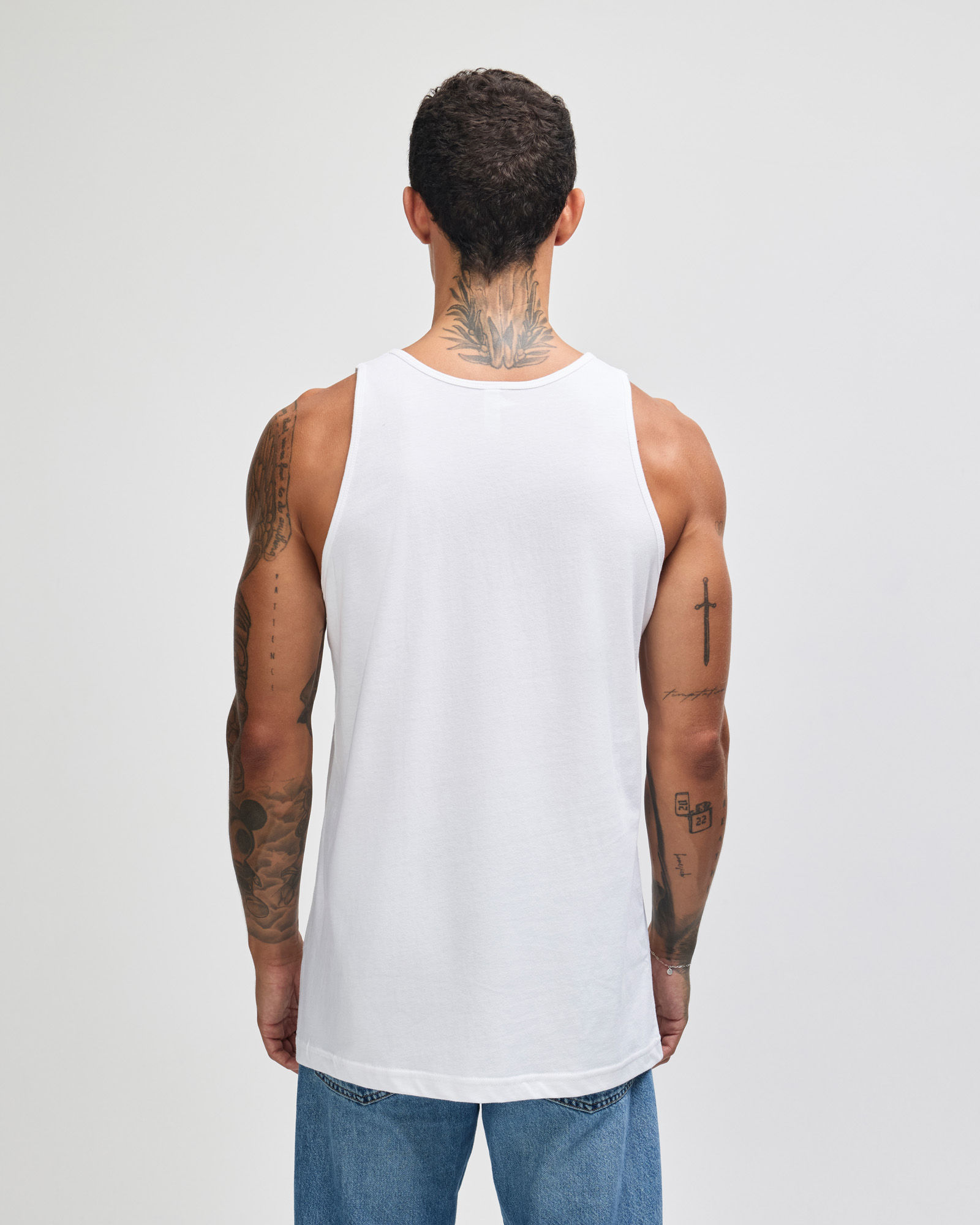 2408 American Apparel Unisex Fine Jersey Tank - Image 3