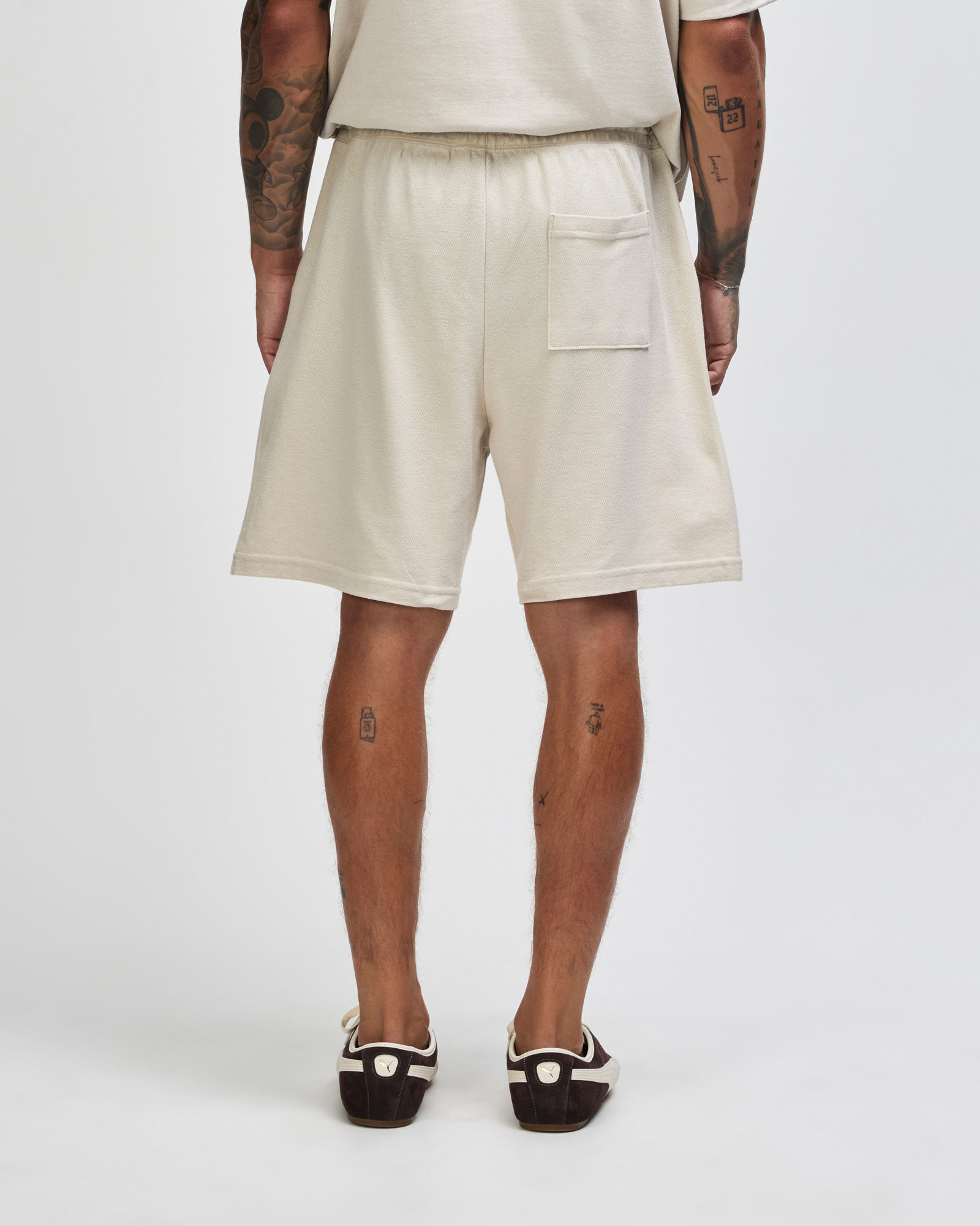 2pq American Apparel Unisex Pique Gym Shorts - Image 3