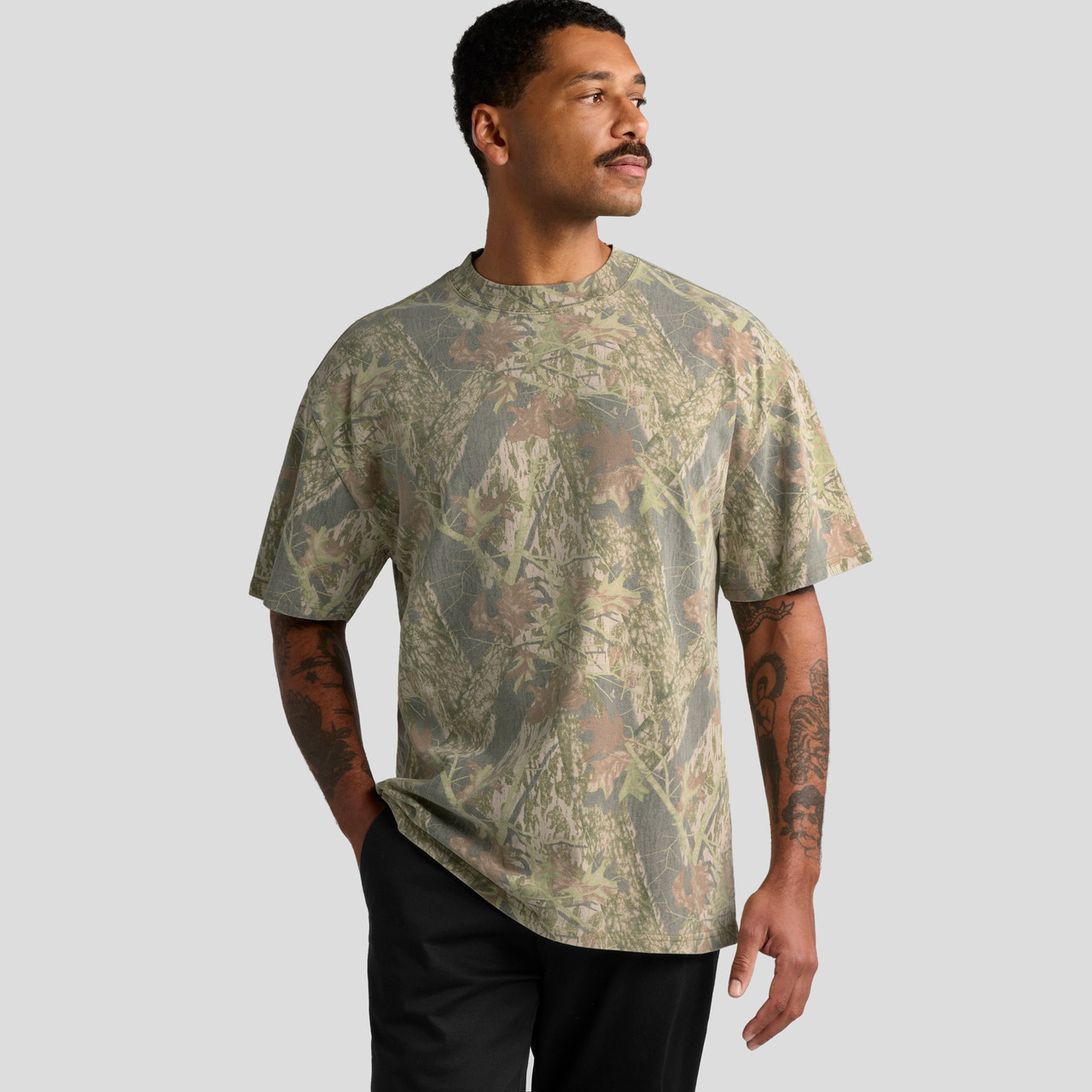 Heavy Faded Camo Tee - Image 4